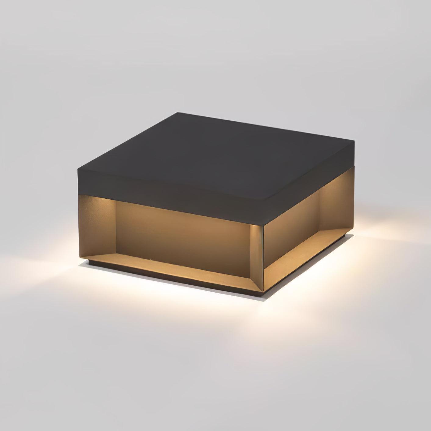 Black Box Outdoor Post Light - Cueteks