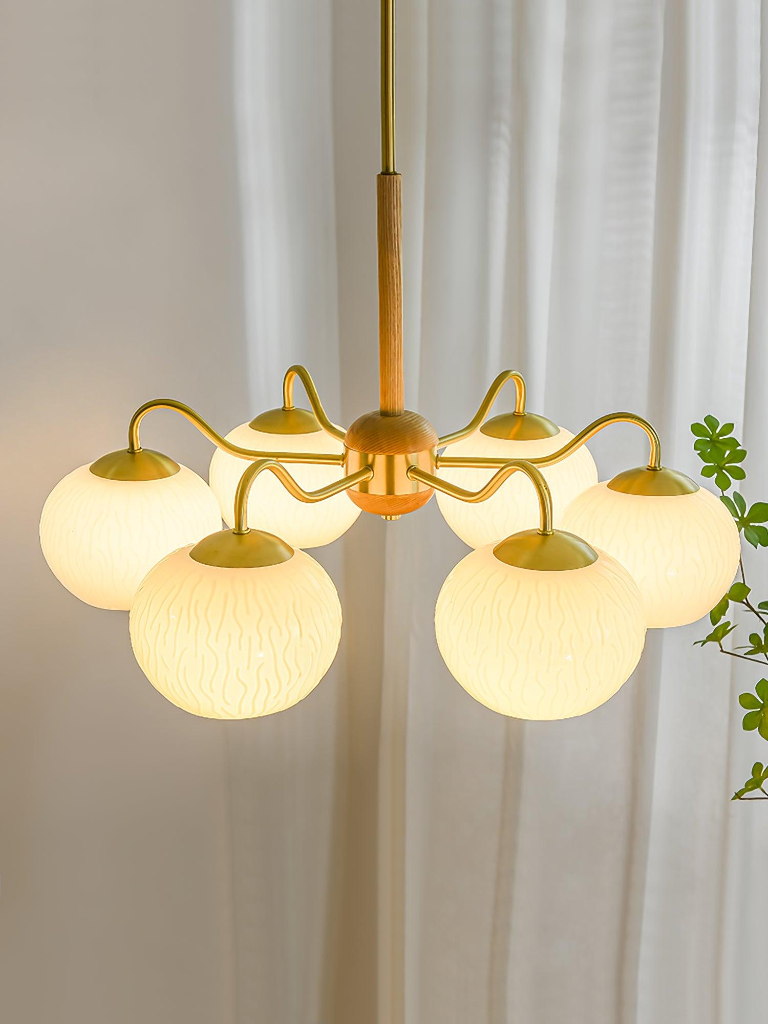 Hans Bergstrom Chandelier - Cueteks