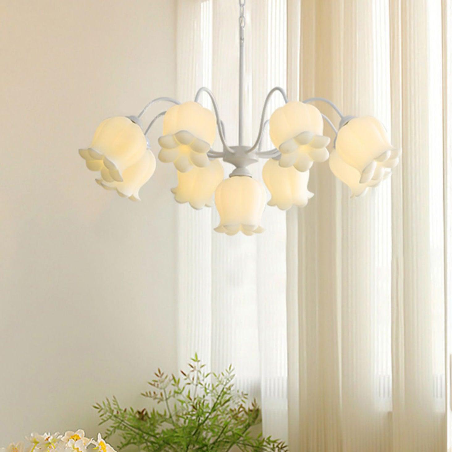 Lilium Cluster Chandelier - Cueteks