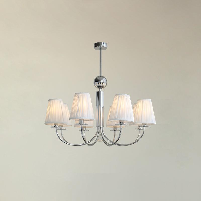 Simplicity Chrome Chandelier - Cueteks