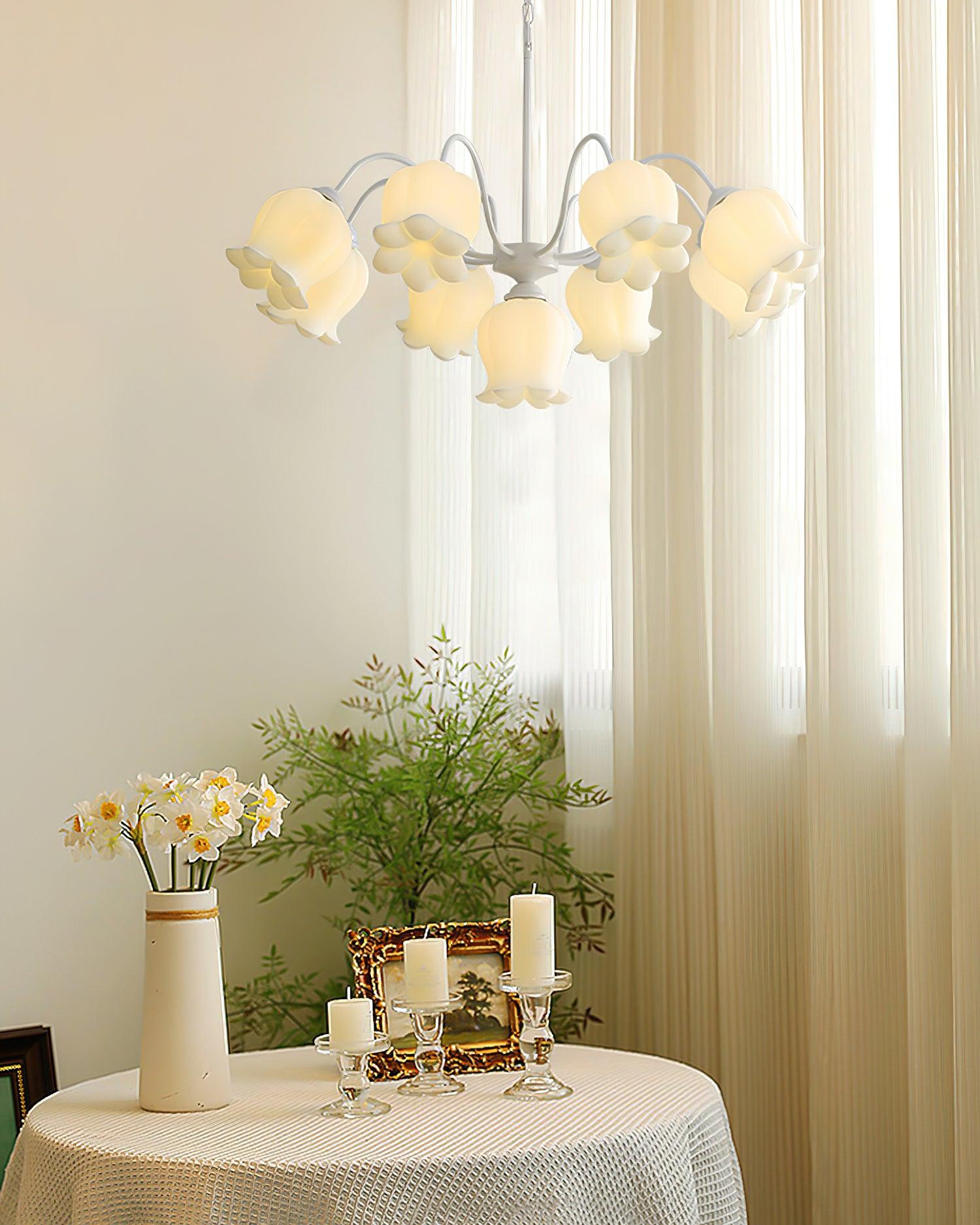 Lilium Cluster Chandelier - Cueteks