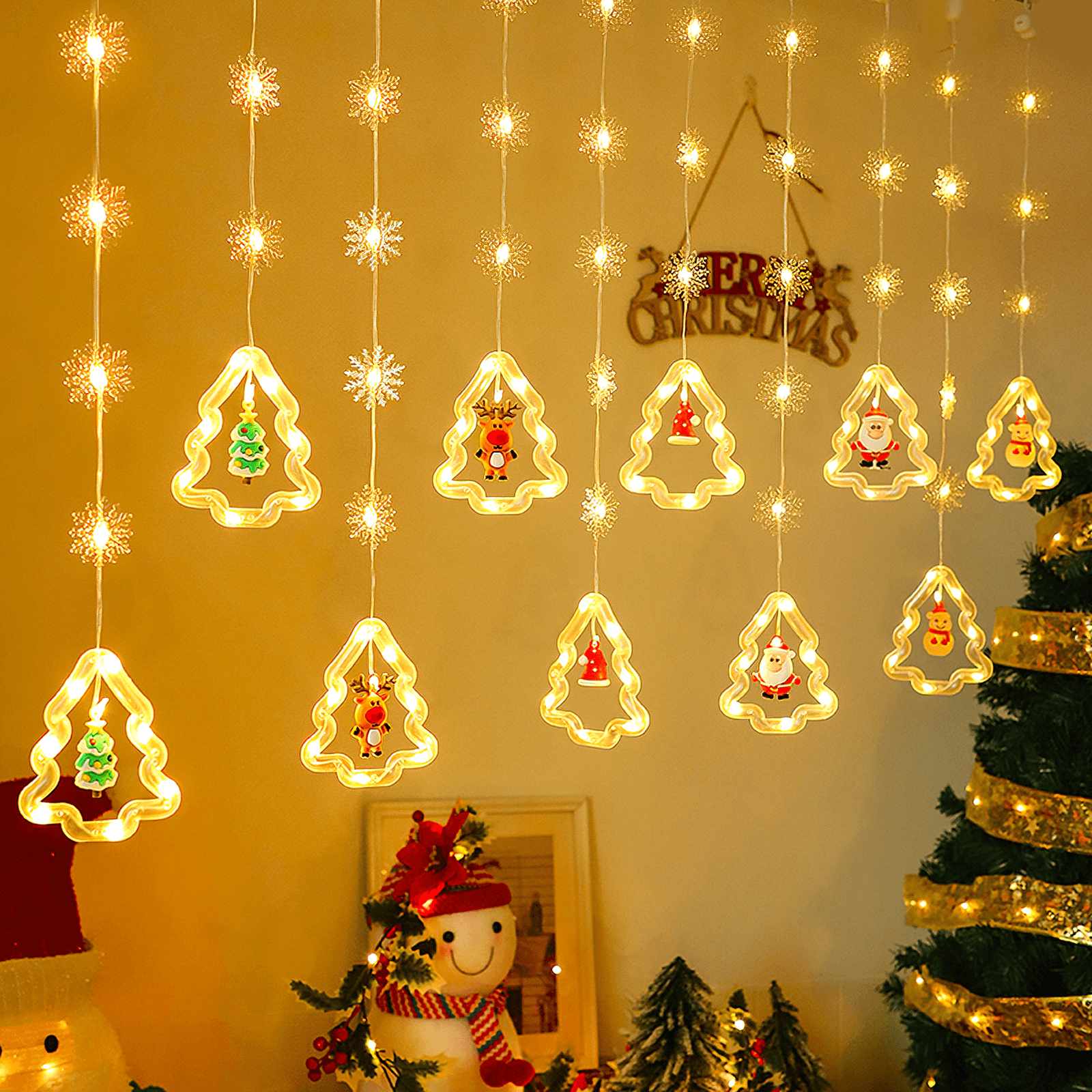 Christmas LED Decor String Lights - Cueteks
