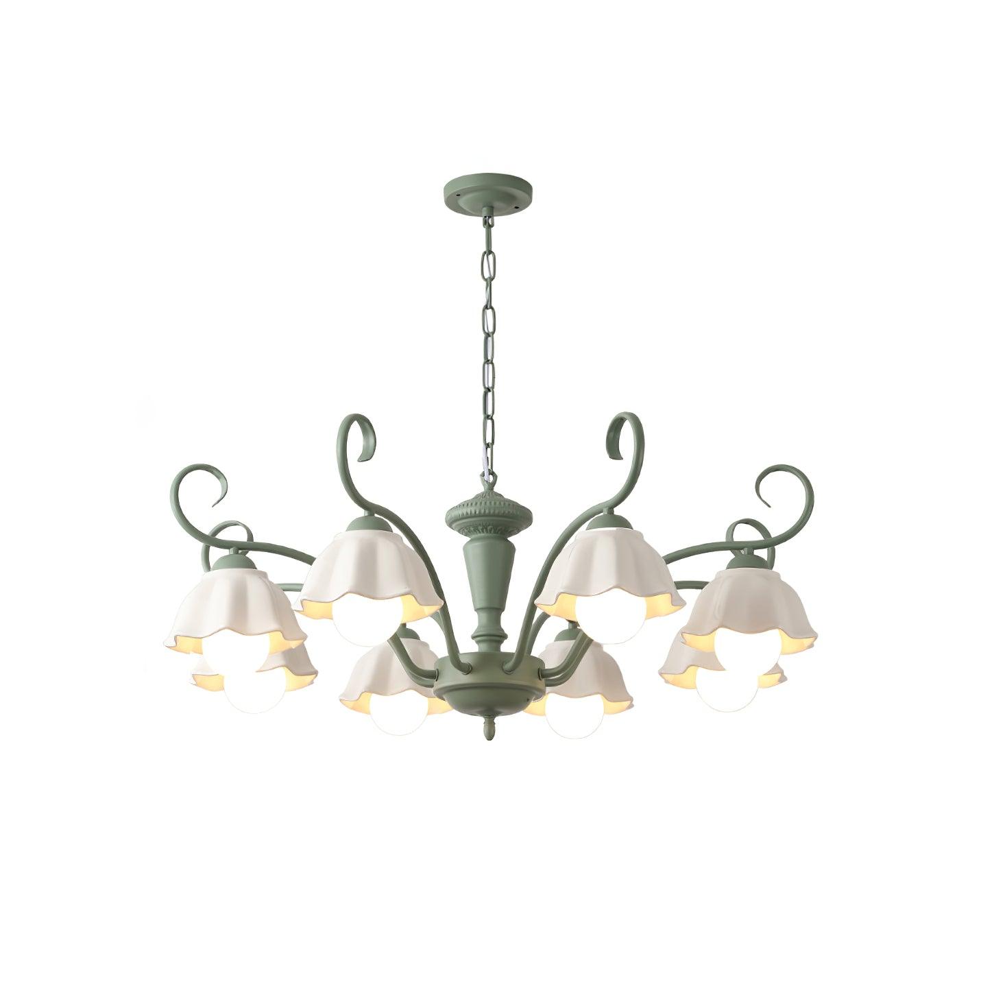 Savoy Flower Chandelier - Cueteks