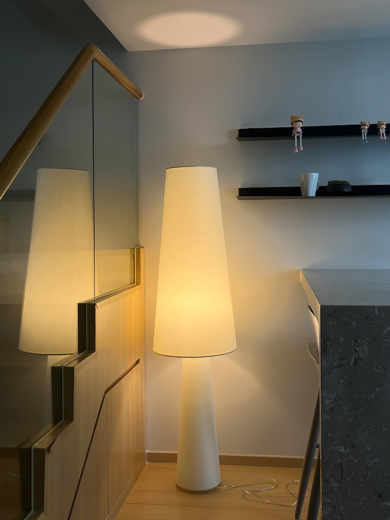 Column Fabric Floor Lamp - Cueteks