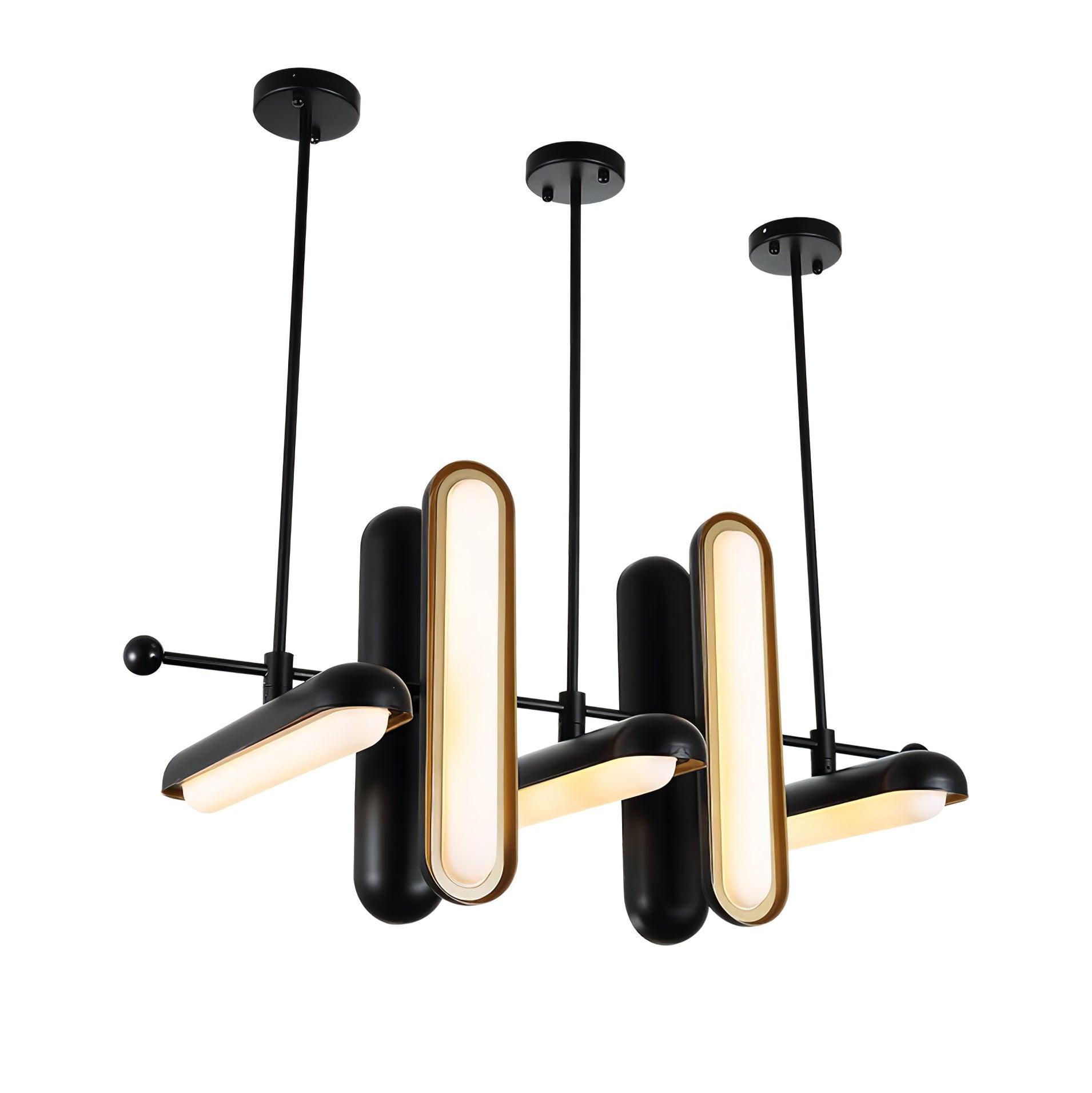 Capsule Chandelier - Cueteks
