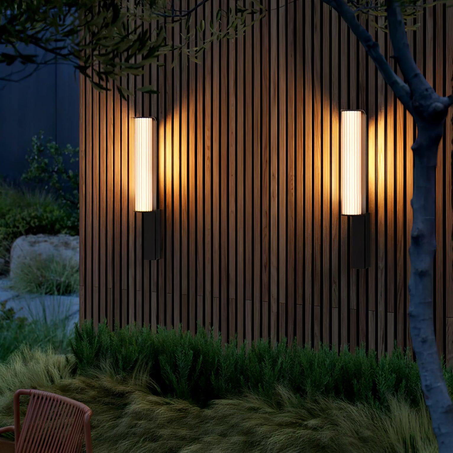 Zenith Arc Outdoor LED Sconce - Cueteks