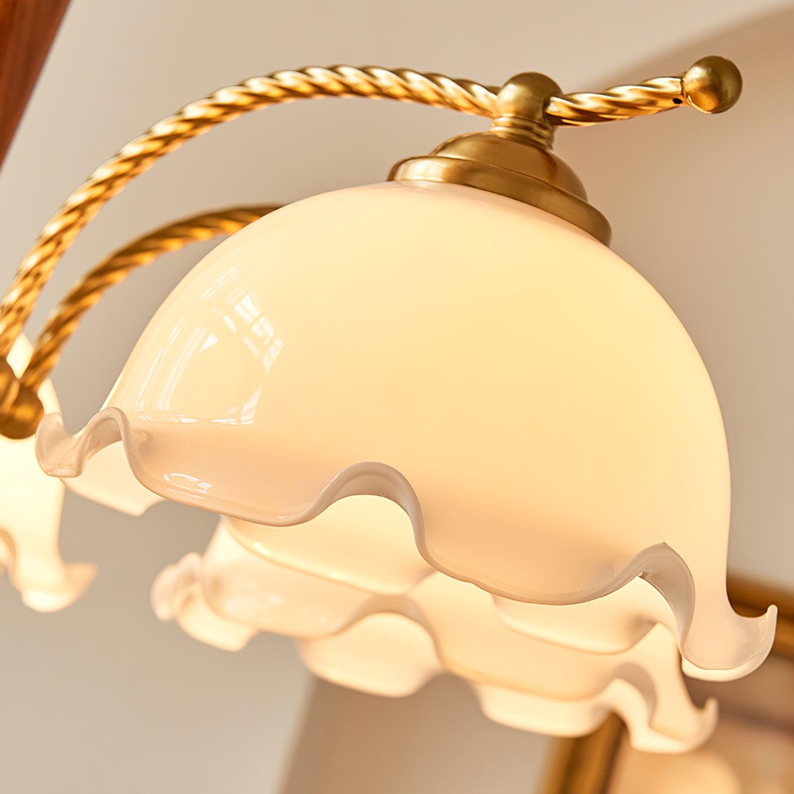 Milky Flower Chandelier - Cueteks