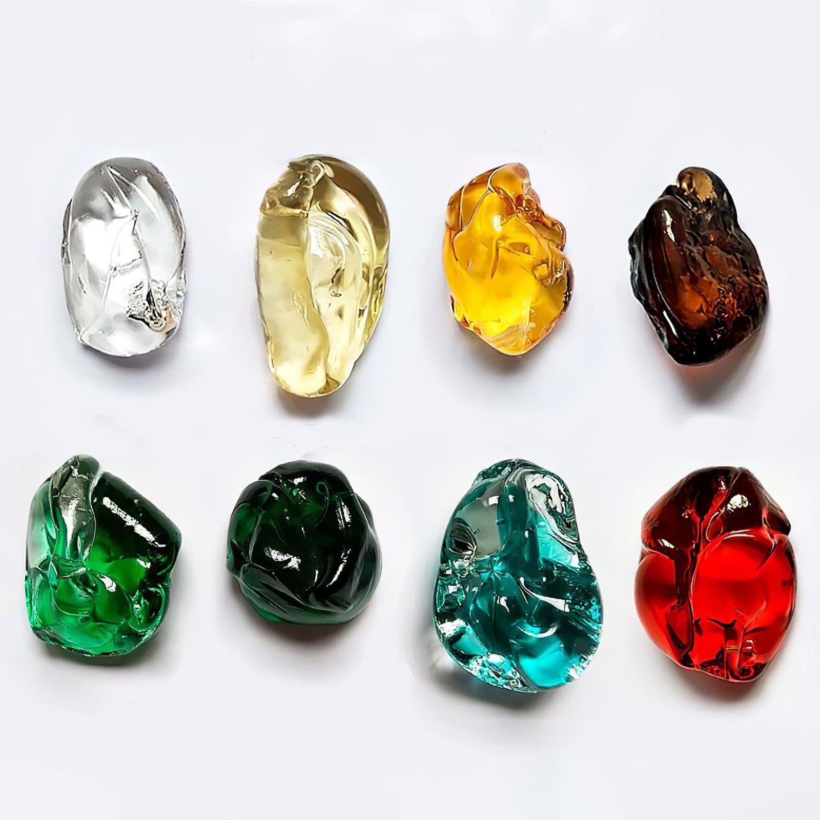 Multicolor Crystal Stone Chandelier - Cueteks