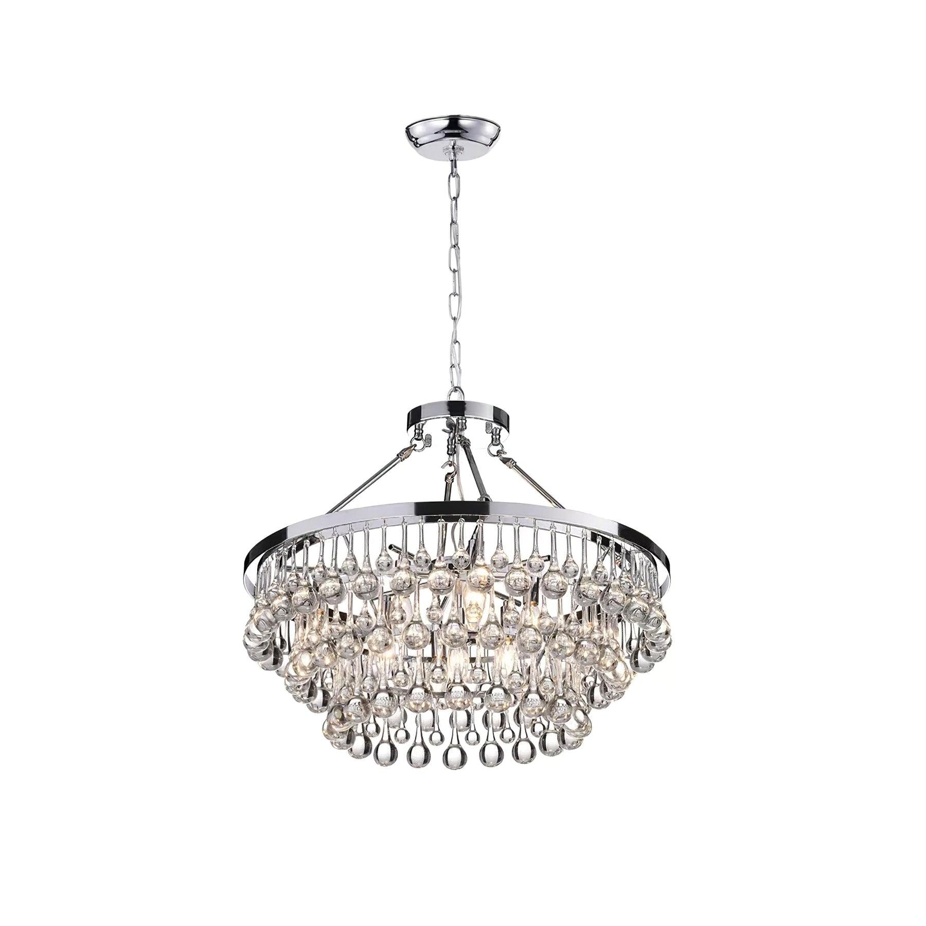 Unique Tiered Crystal Chandelier - Cueteks