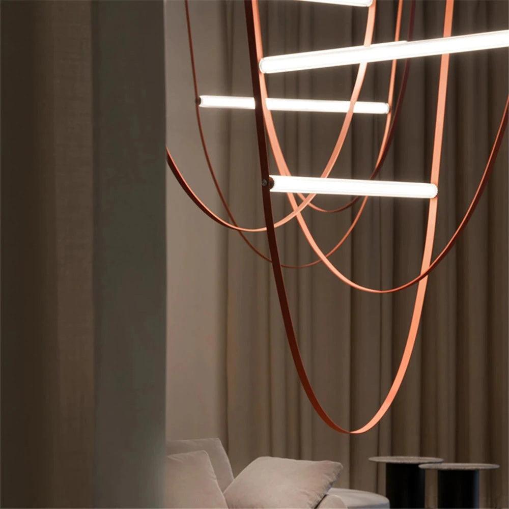Straight Belt pendant light