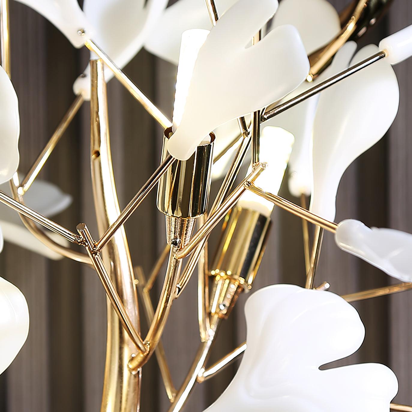 Gingko Leaf Floor Lamp - Cueteks