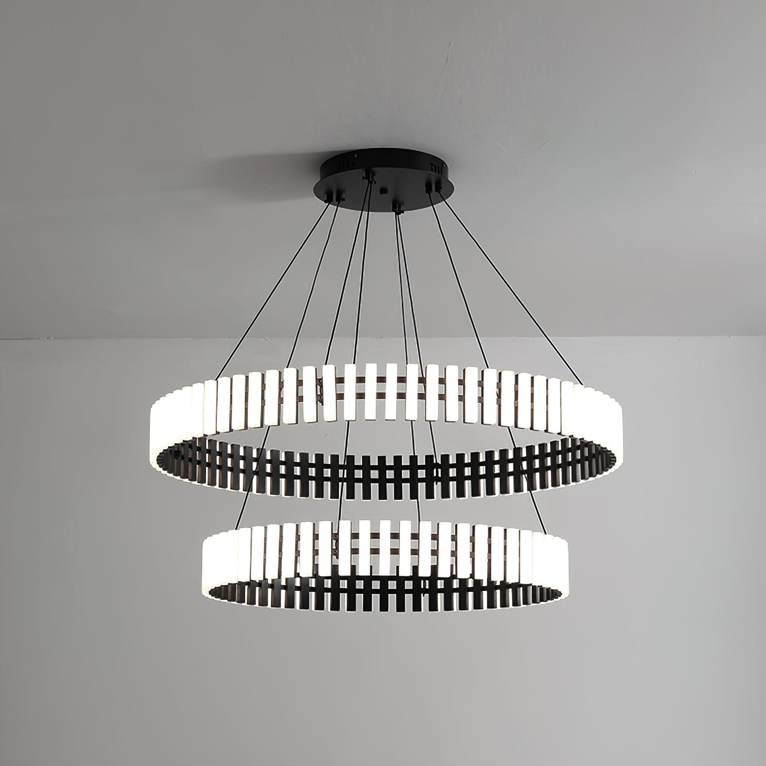 Hanging LED Chandelier - Cueteks