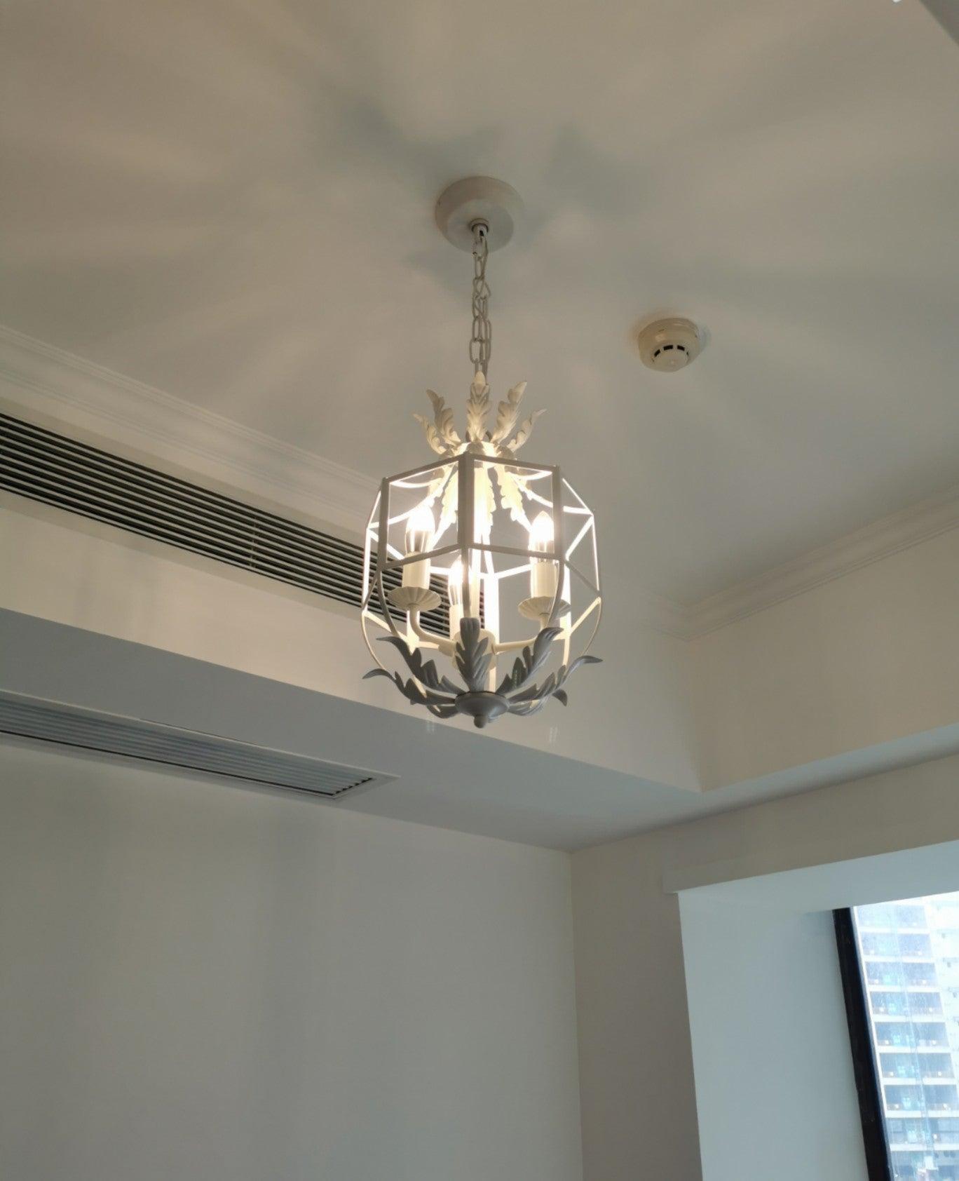Lustre Retro Cage Chandelier - Cueteks