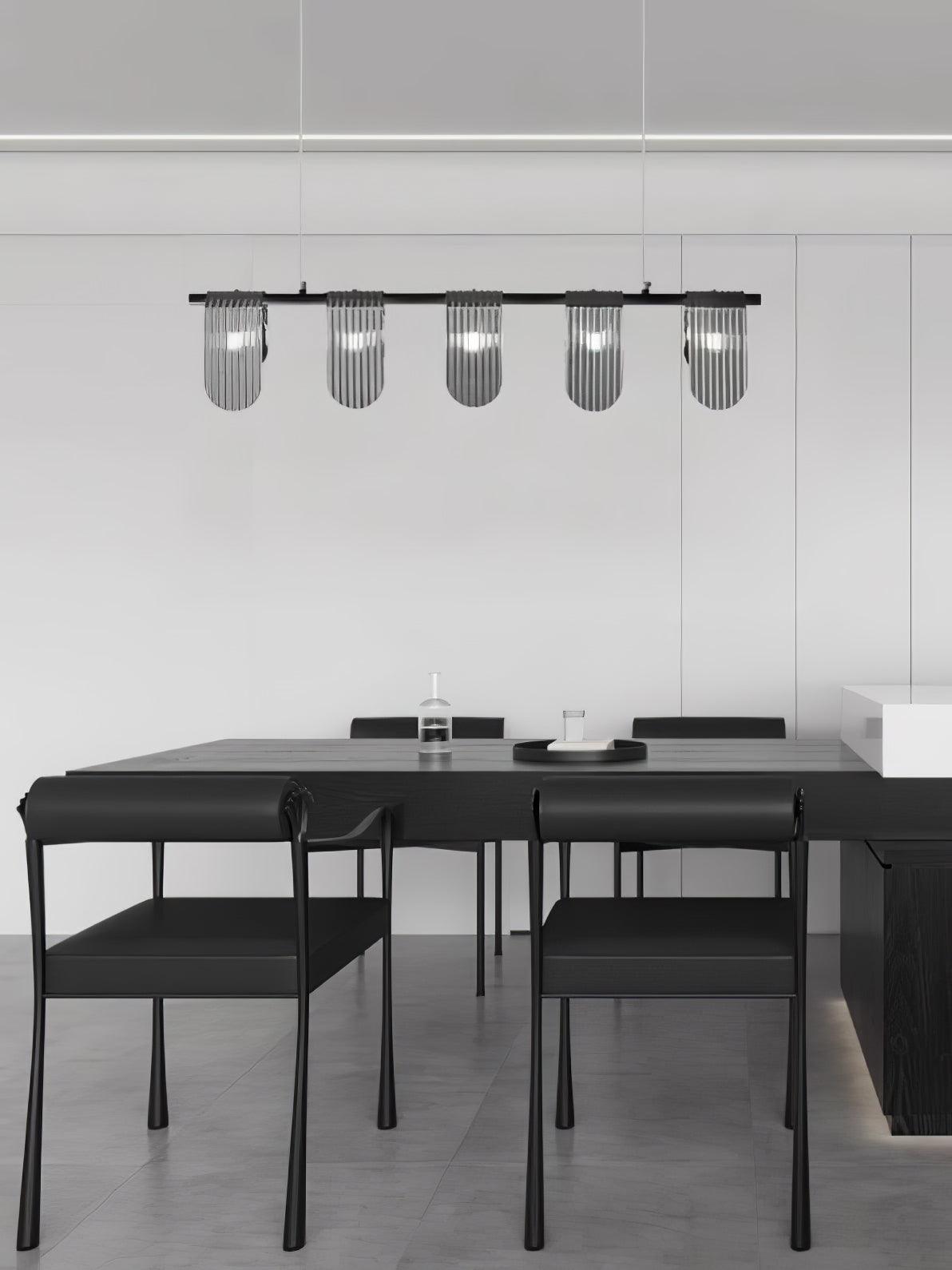 Folioles Brass Chandelier - Cueteks