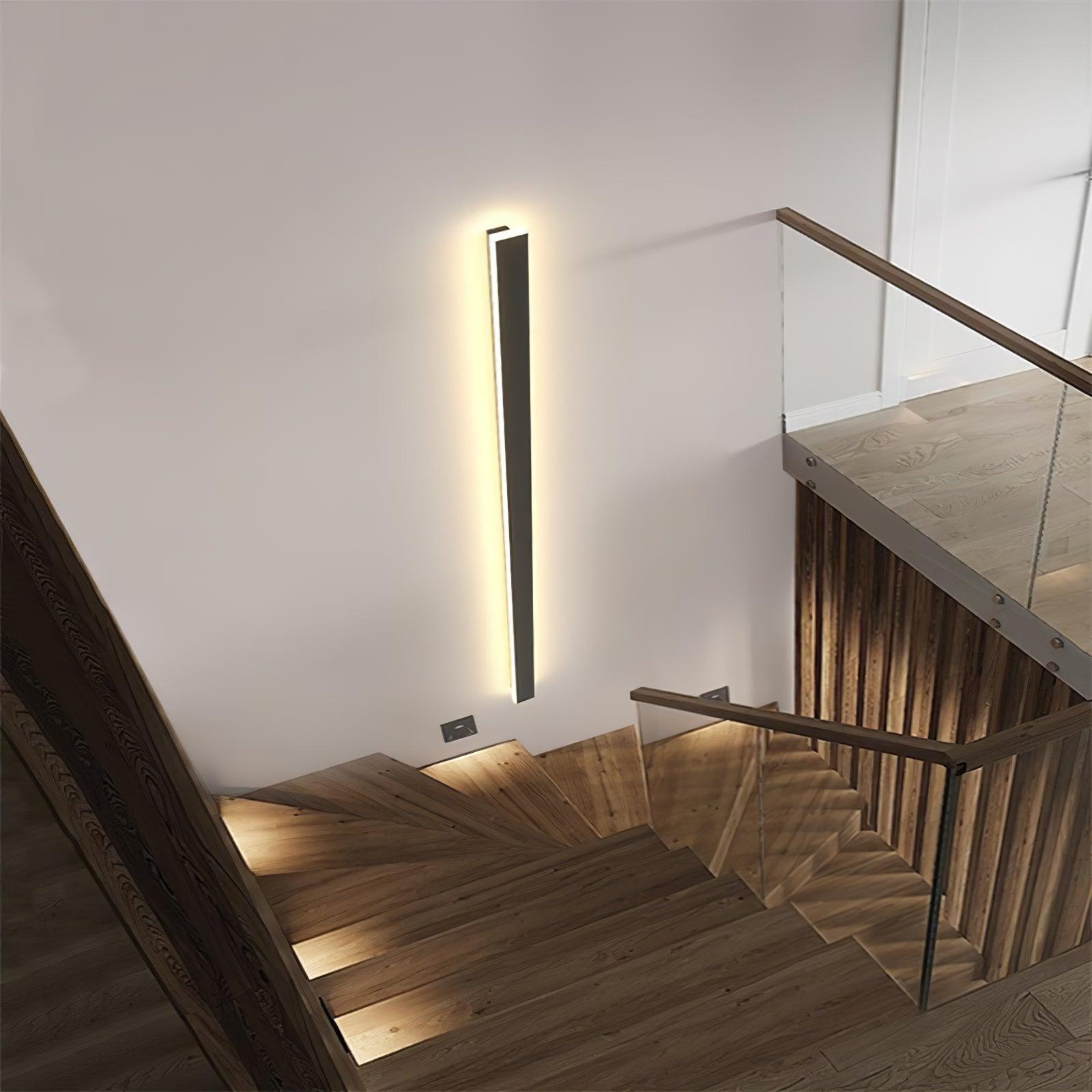 Long Strip Outdoor Sconce Solar Power - Cueteks
