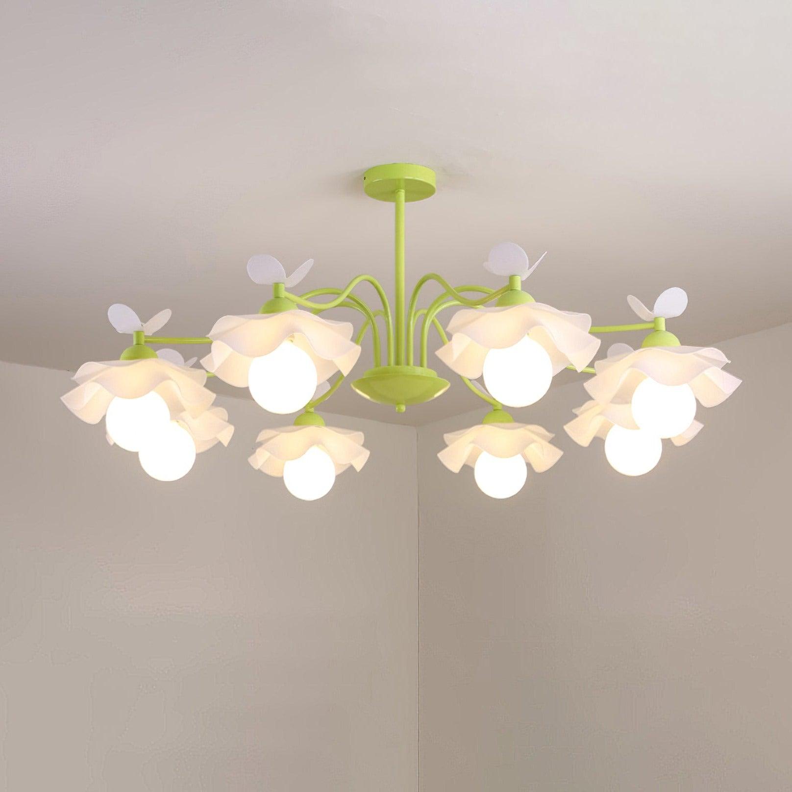 Murano Acrylic Chandelier - Cueteks