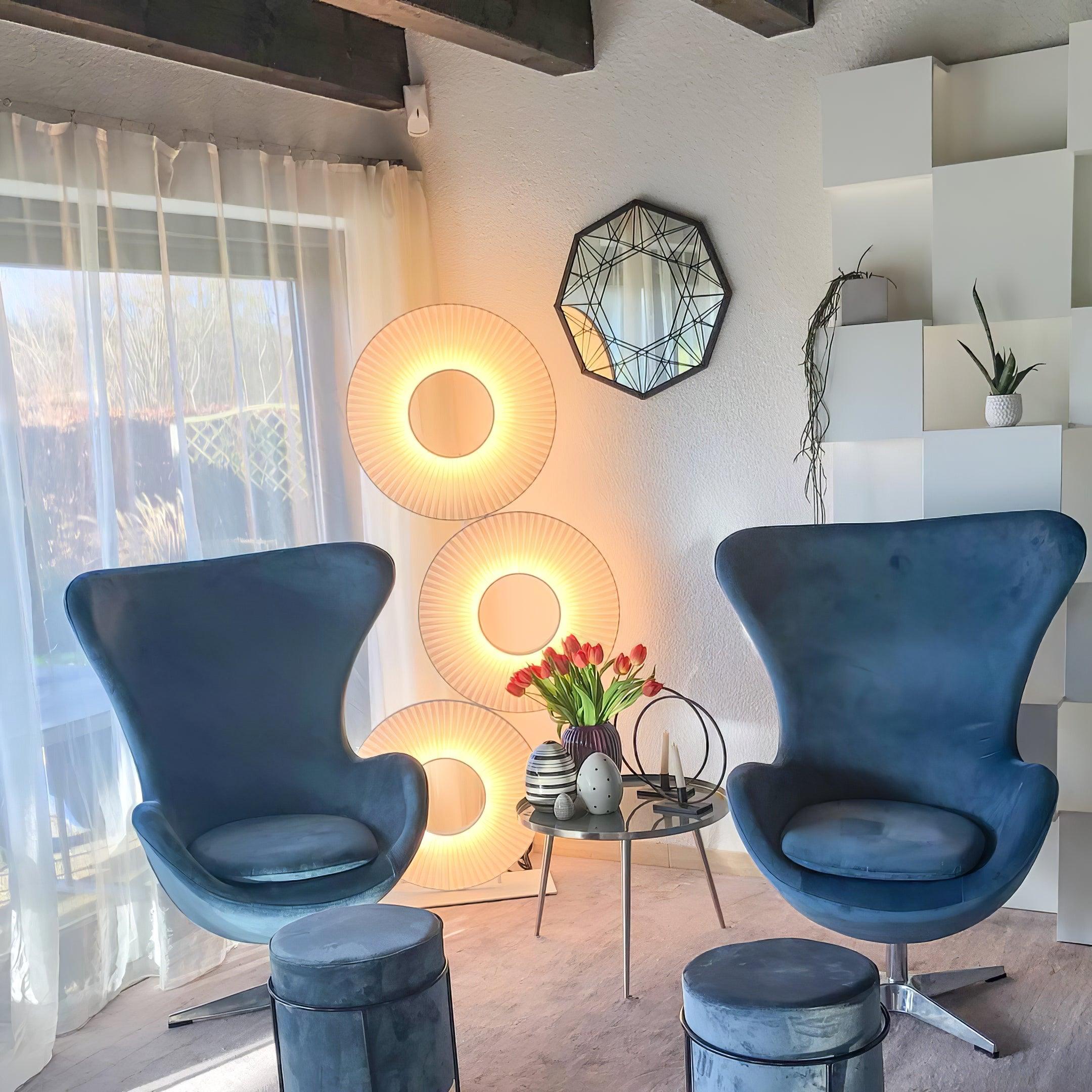 Iris Totem Floor Lamp - Cueteks