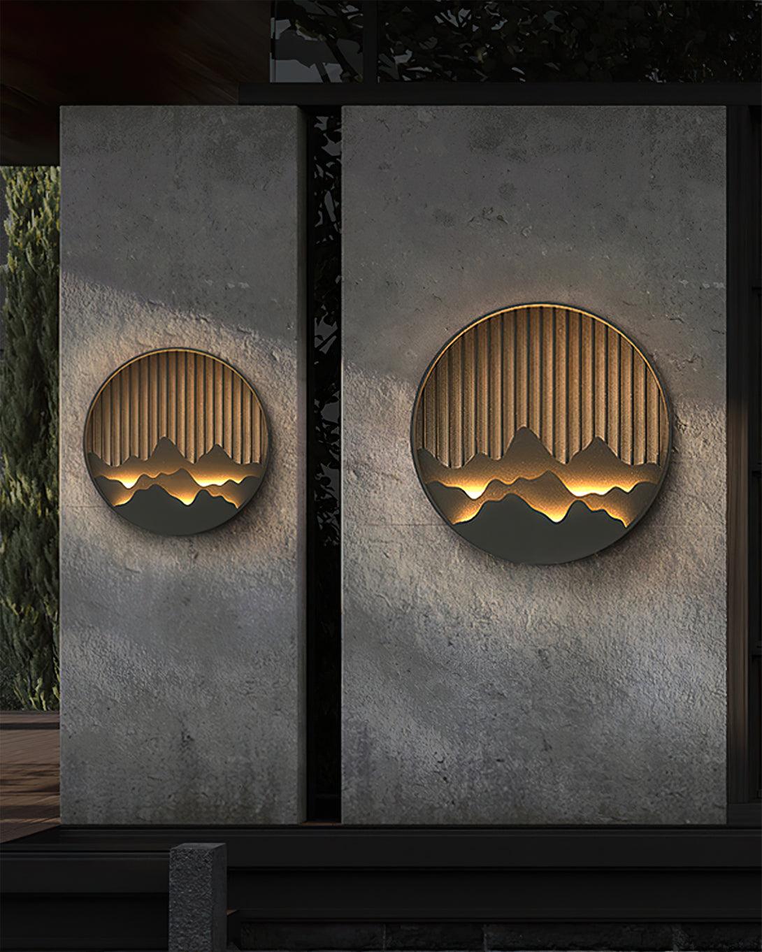 Mountain Outdoor Wall Lamp - Cueteks