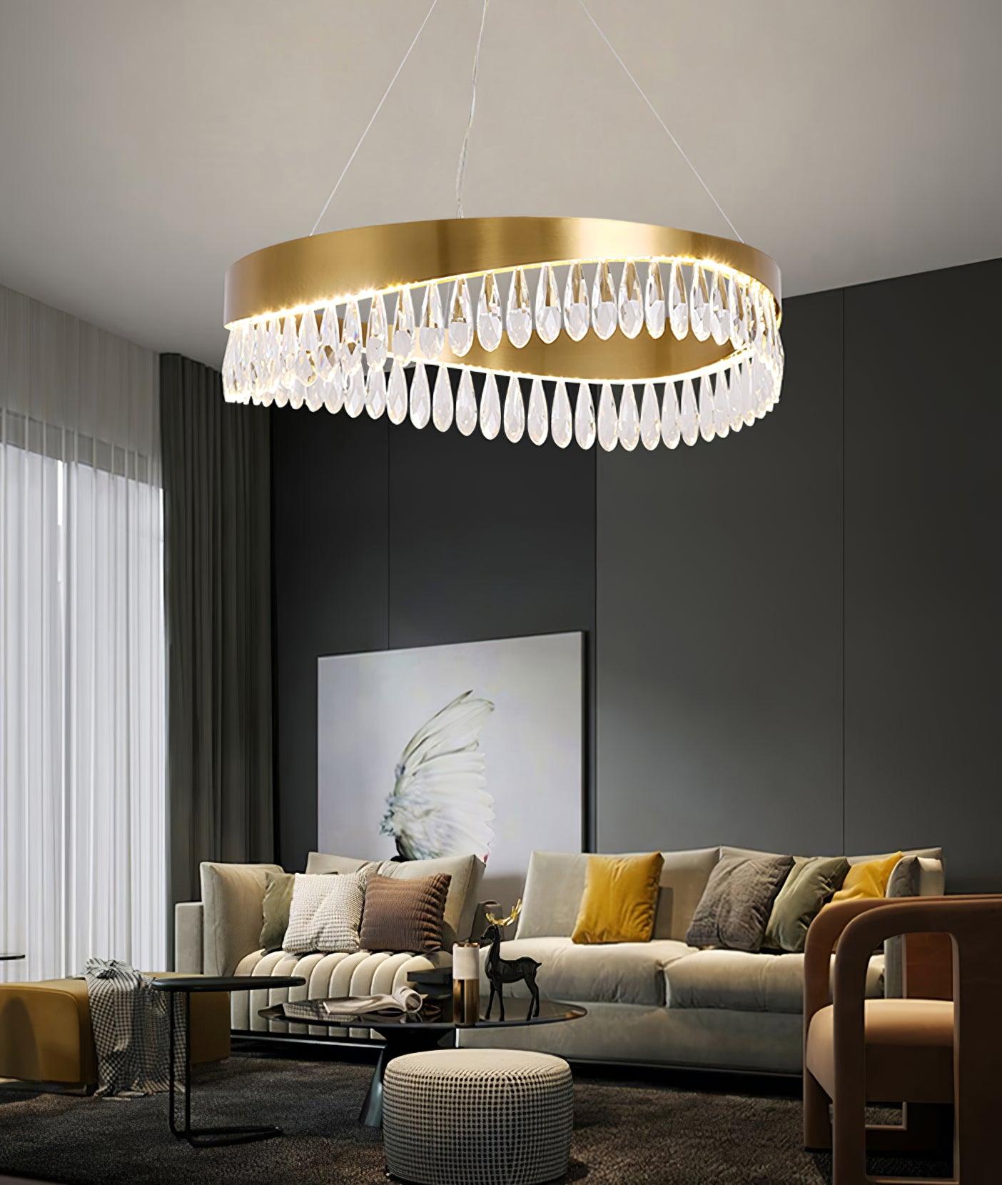 Crystal Sticks Chandelier - Cueteks