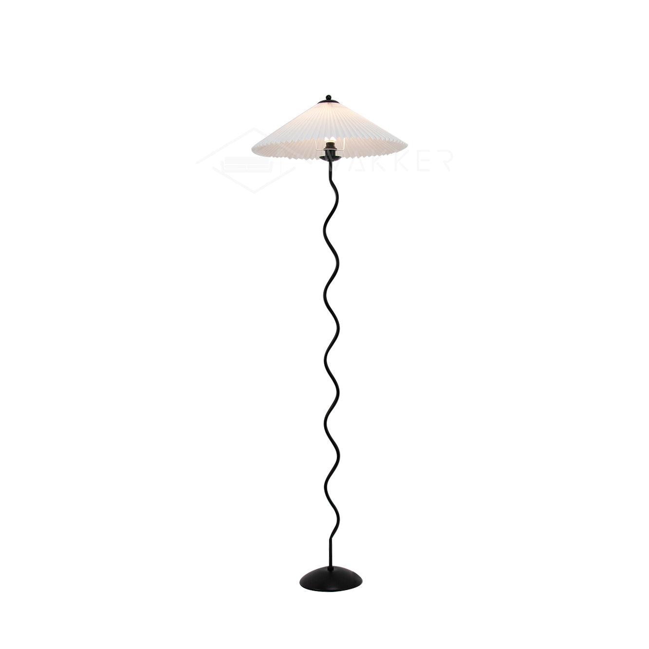 Squiggle Floor Lamp - Cueteks