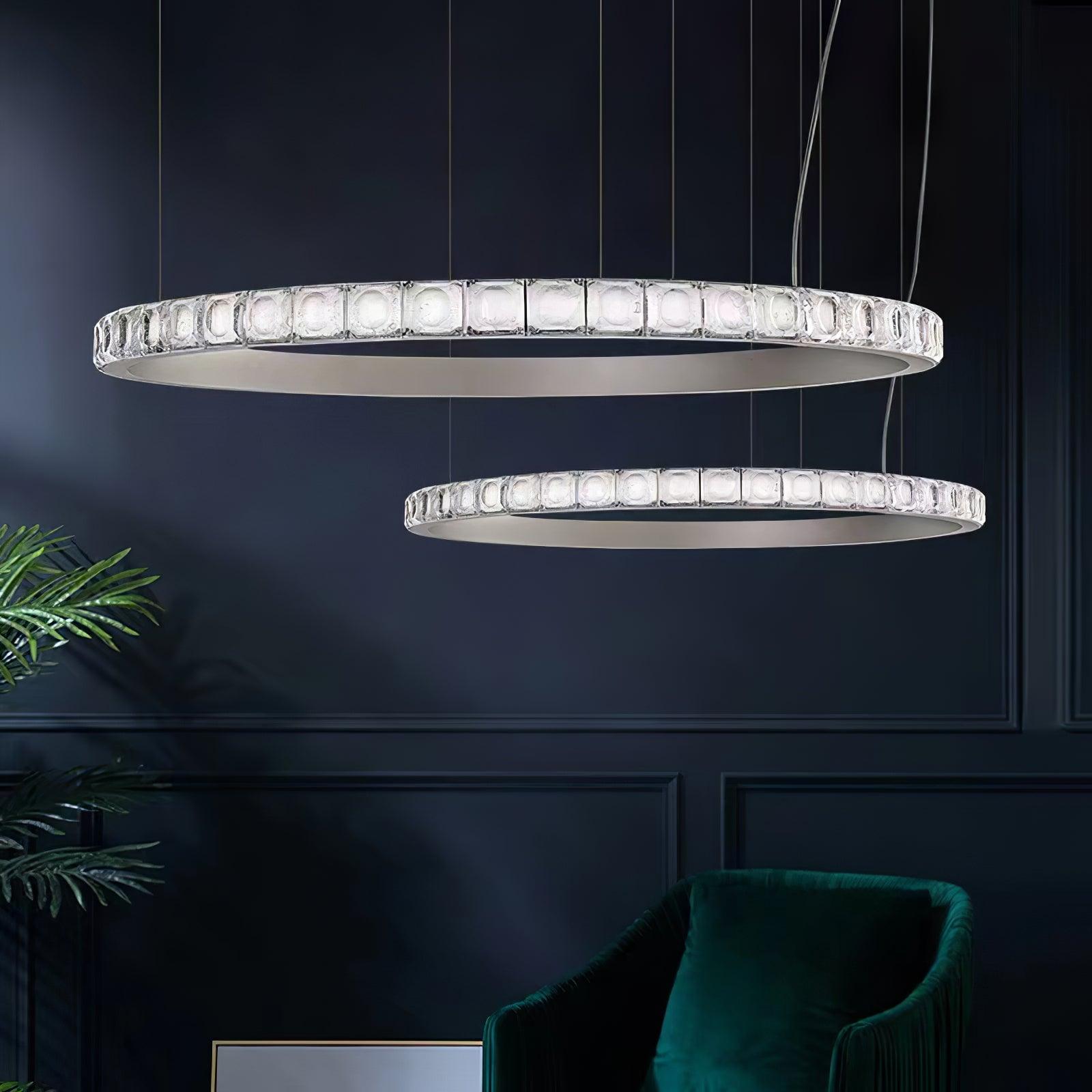 Aura Ring Chandelier - Cueteks