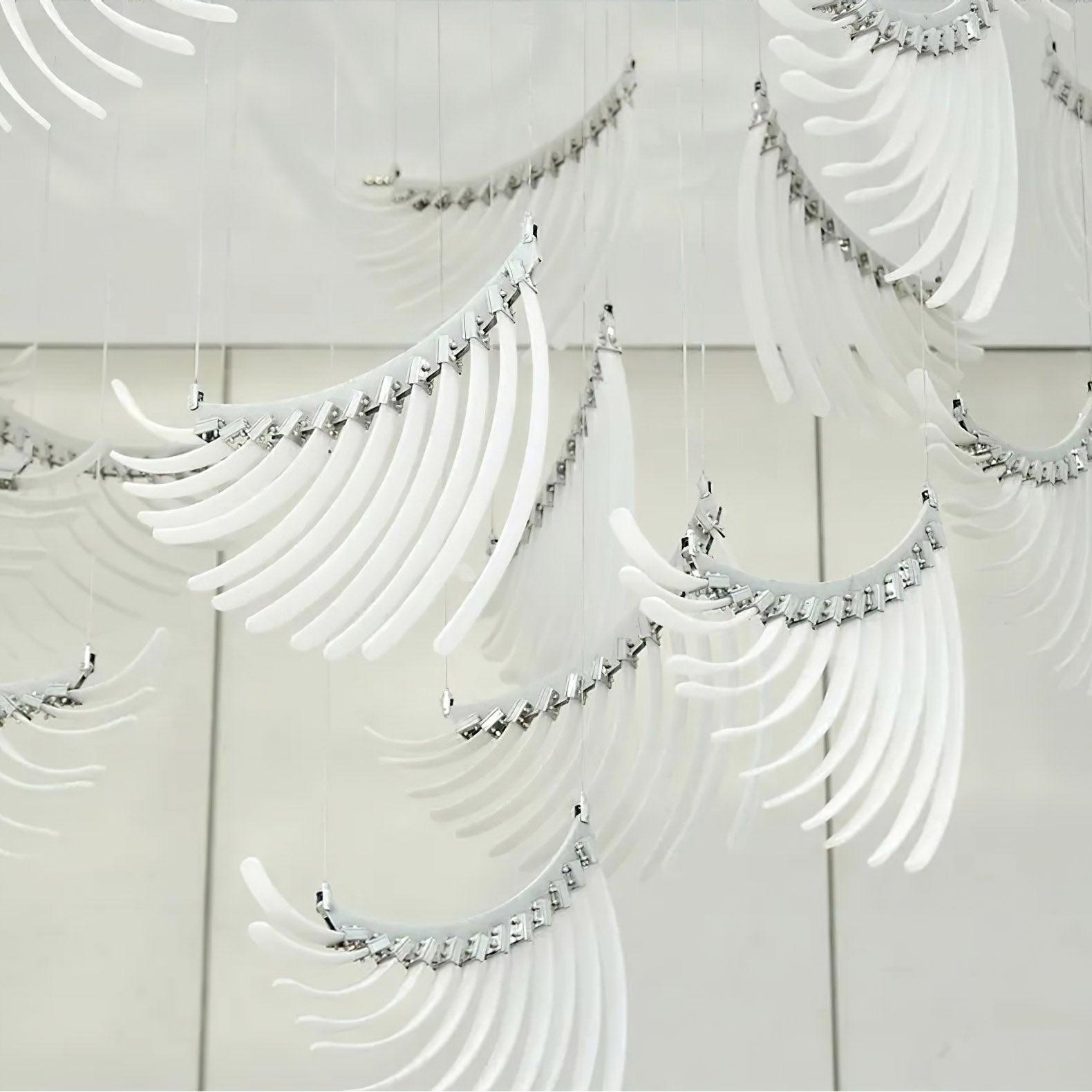 Tiered Palmette Chandelier - Cueteks