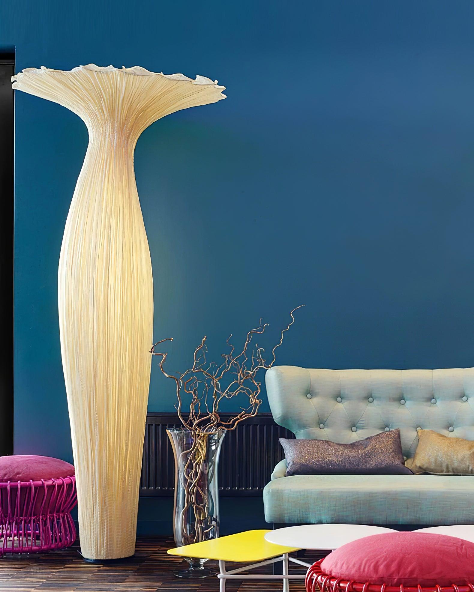 Vase Fabric Floor Lamp - Cueteks