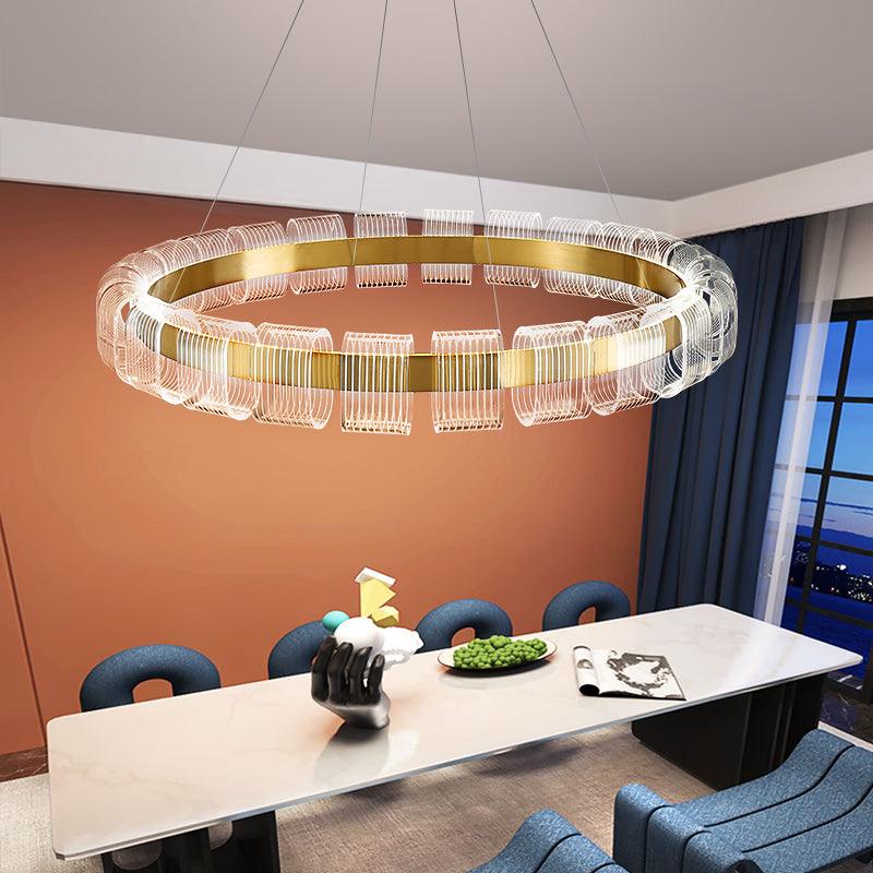Bangle Chandelier - Cueteks