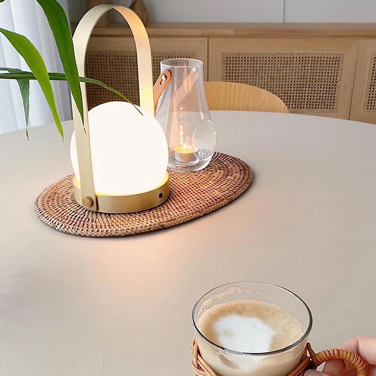 Carrie Built-in Battery Table Lamp - Cueteks
