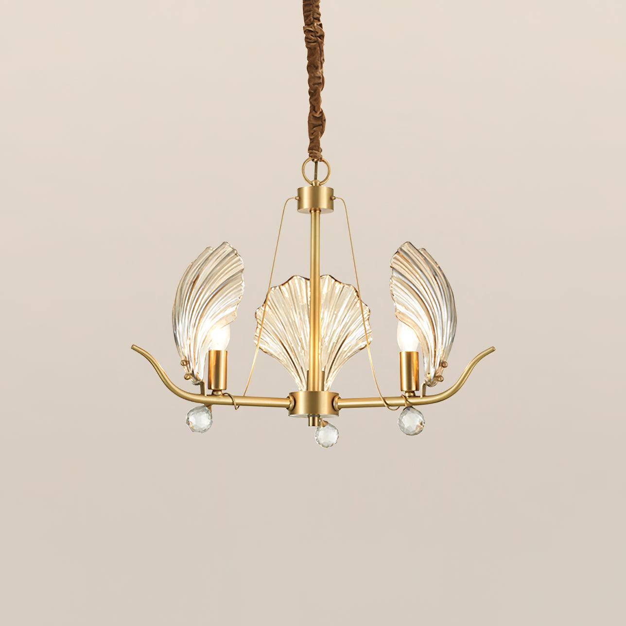 Shell Crystal Chandelier - Cueteks