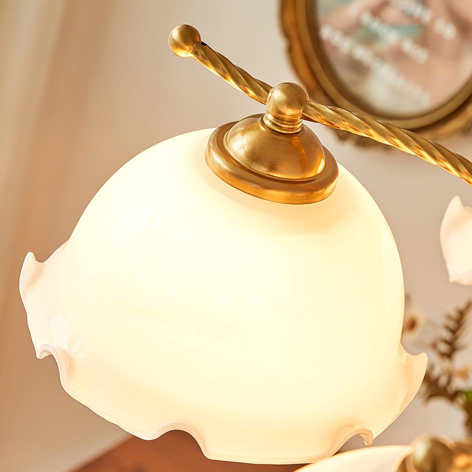 Milky Flower Chandelier - Cueteks
