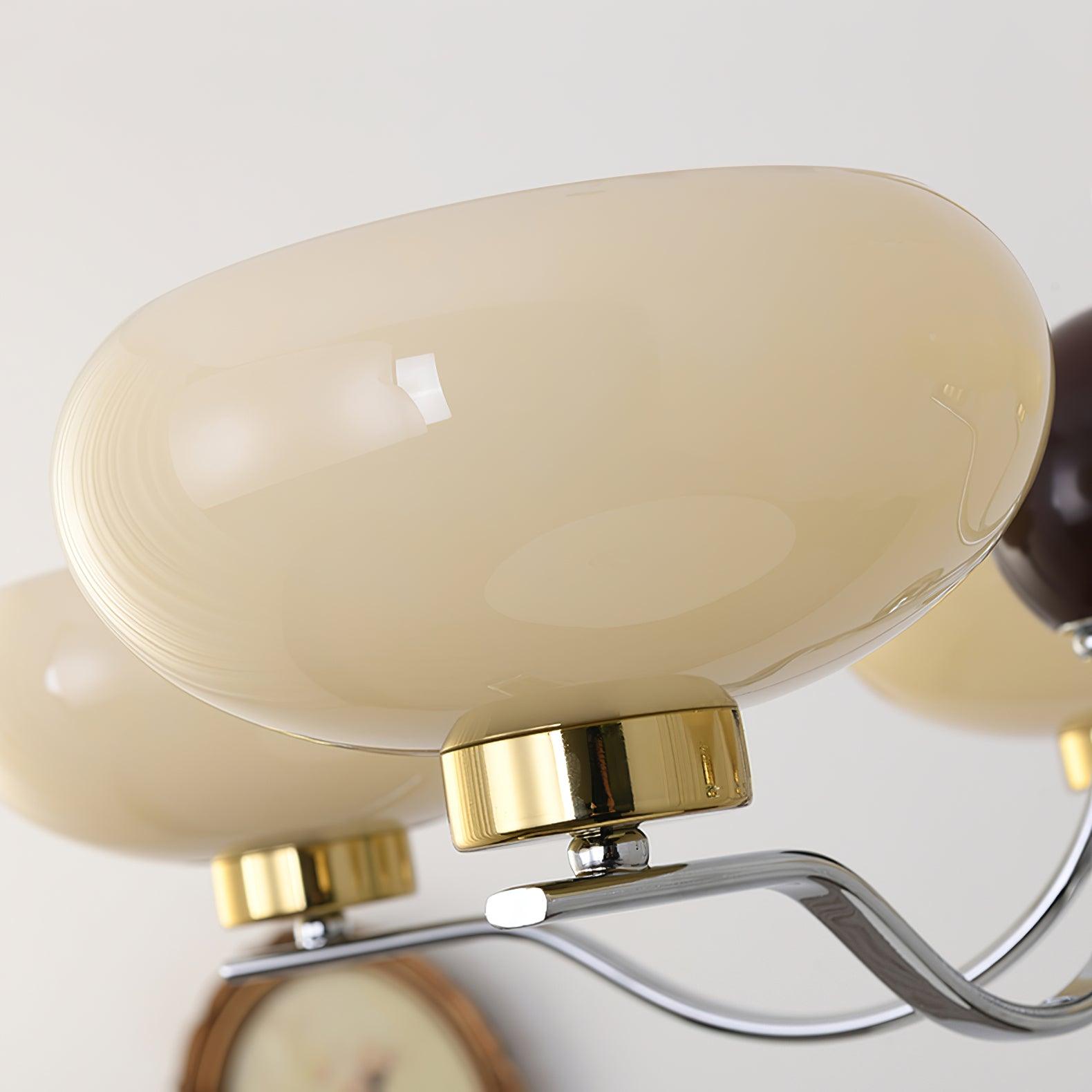 Medieval Glass Bowl Chandelier - Cueteks