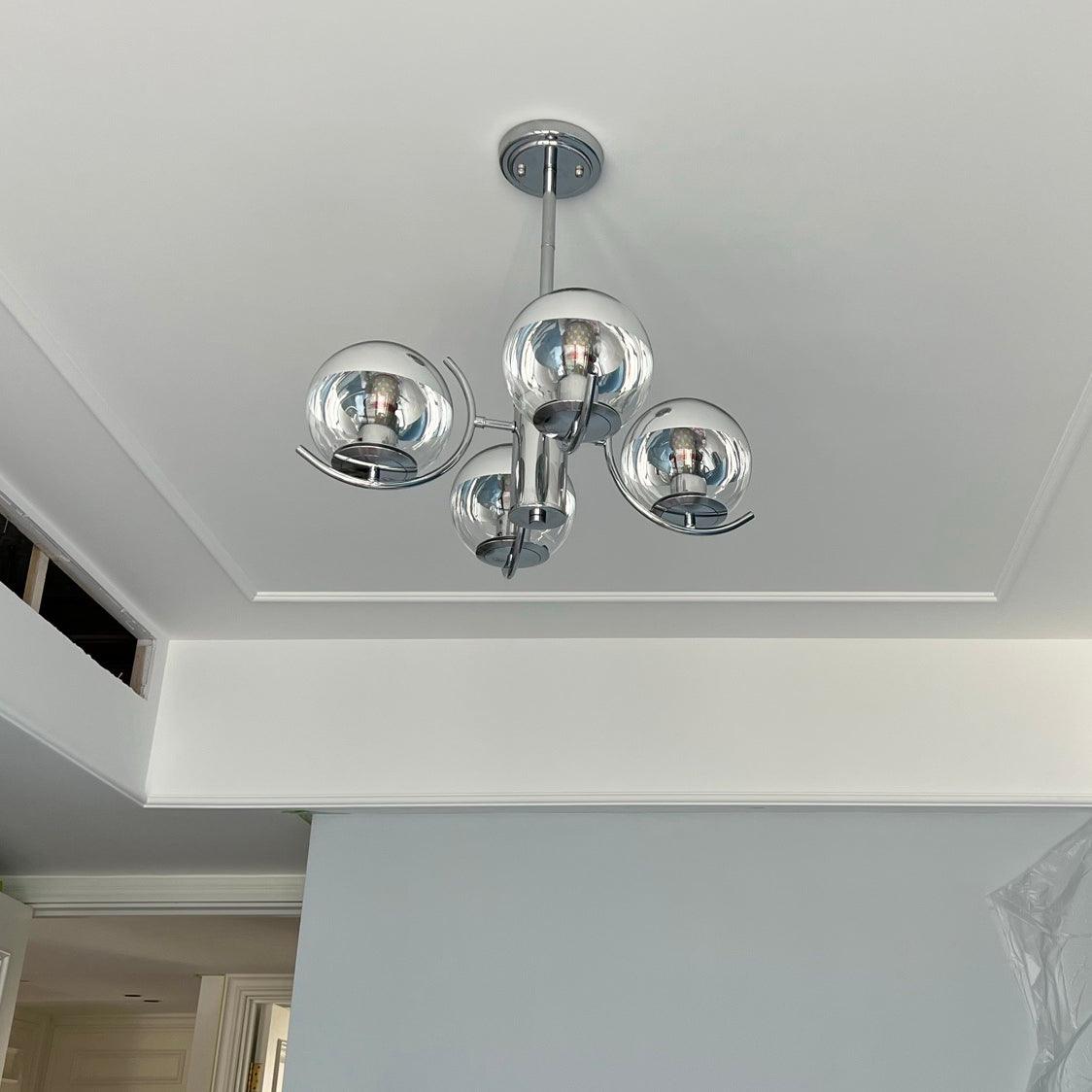 Space Ball Chandelier - Cueteks