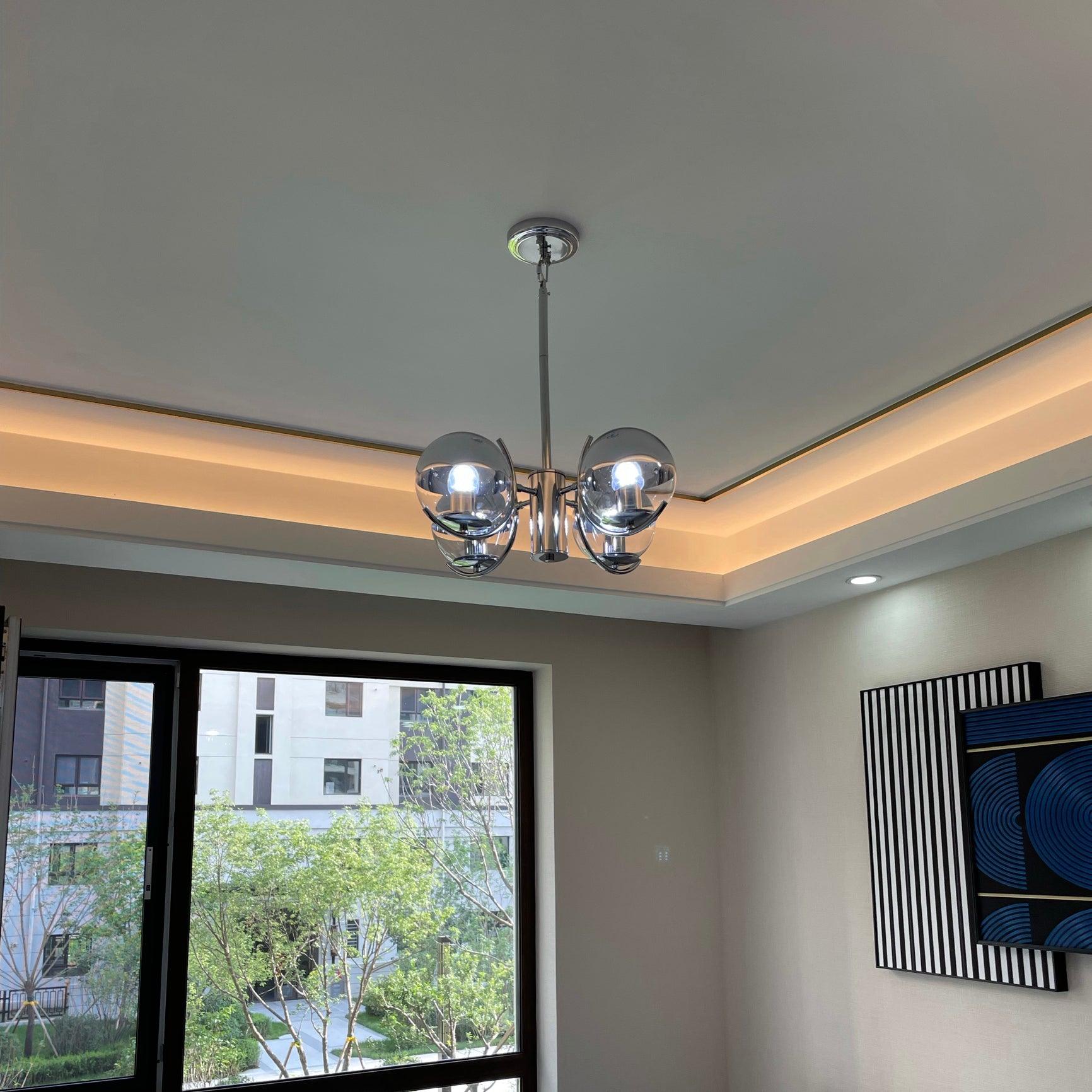 Space Ball Chandelier - Cueteks
