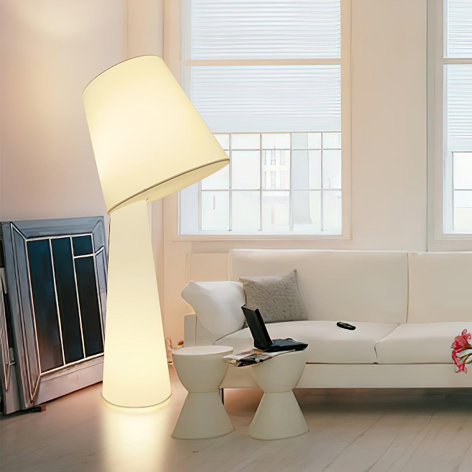 Column Fabric Floor Lamp - Cueteks