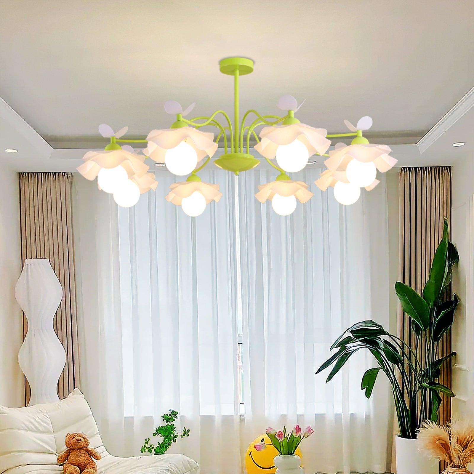 Murano Acrylic Chandelier - Cueteks