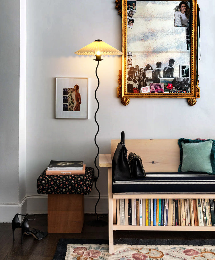 Squiggle Floor Lamp - Cueteks