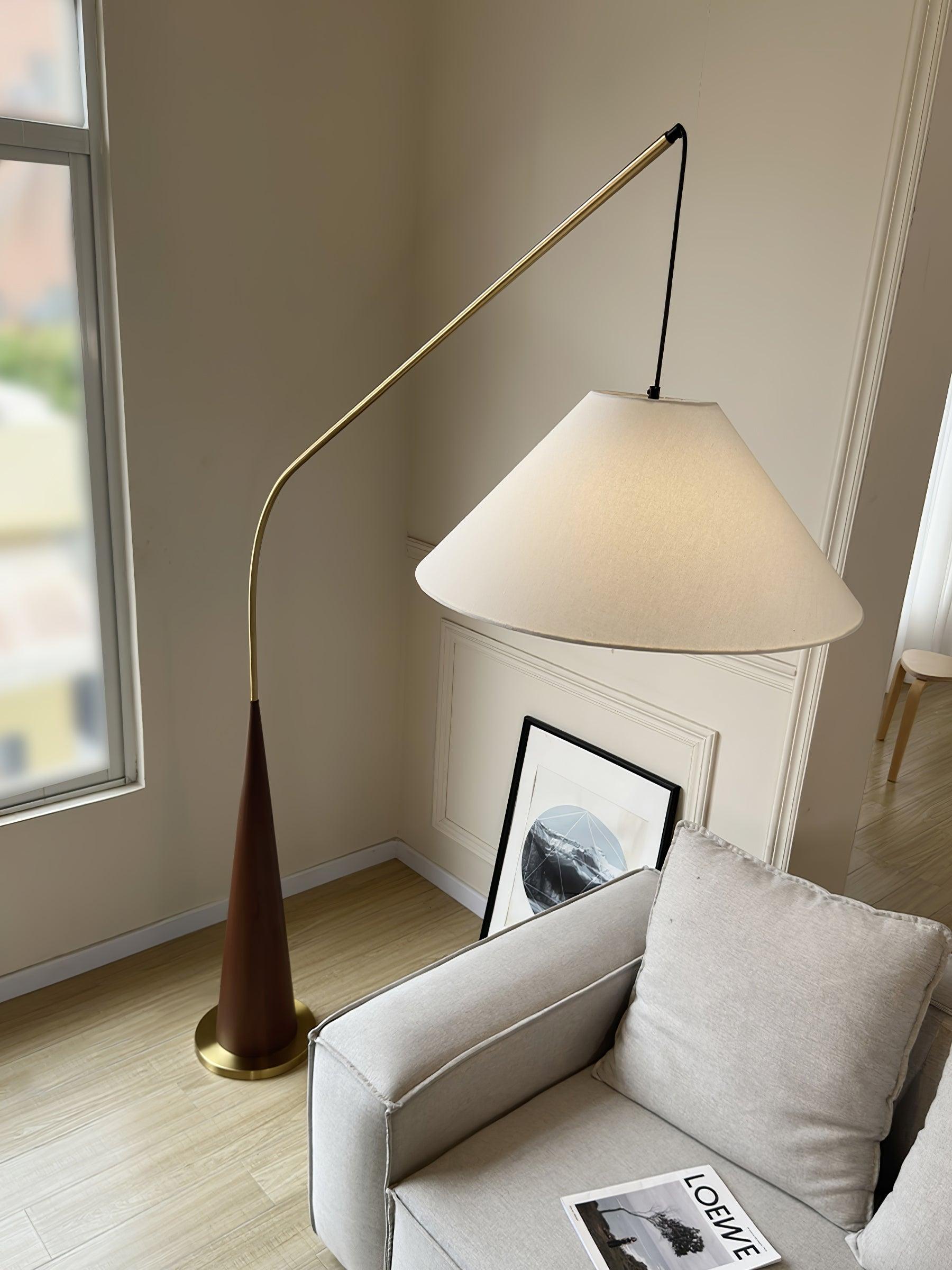 Gibson Arc Floor Lamp - Cueteks