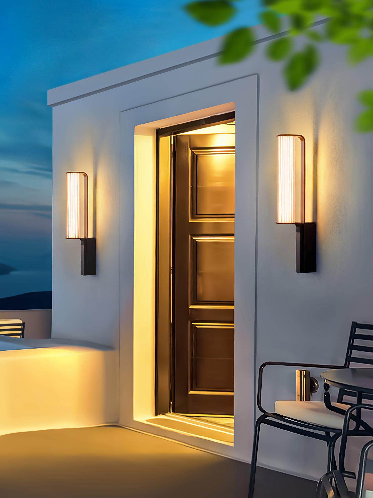 Zenith Arc Outdoor LED Sconce - Cueteks