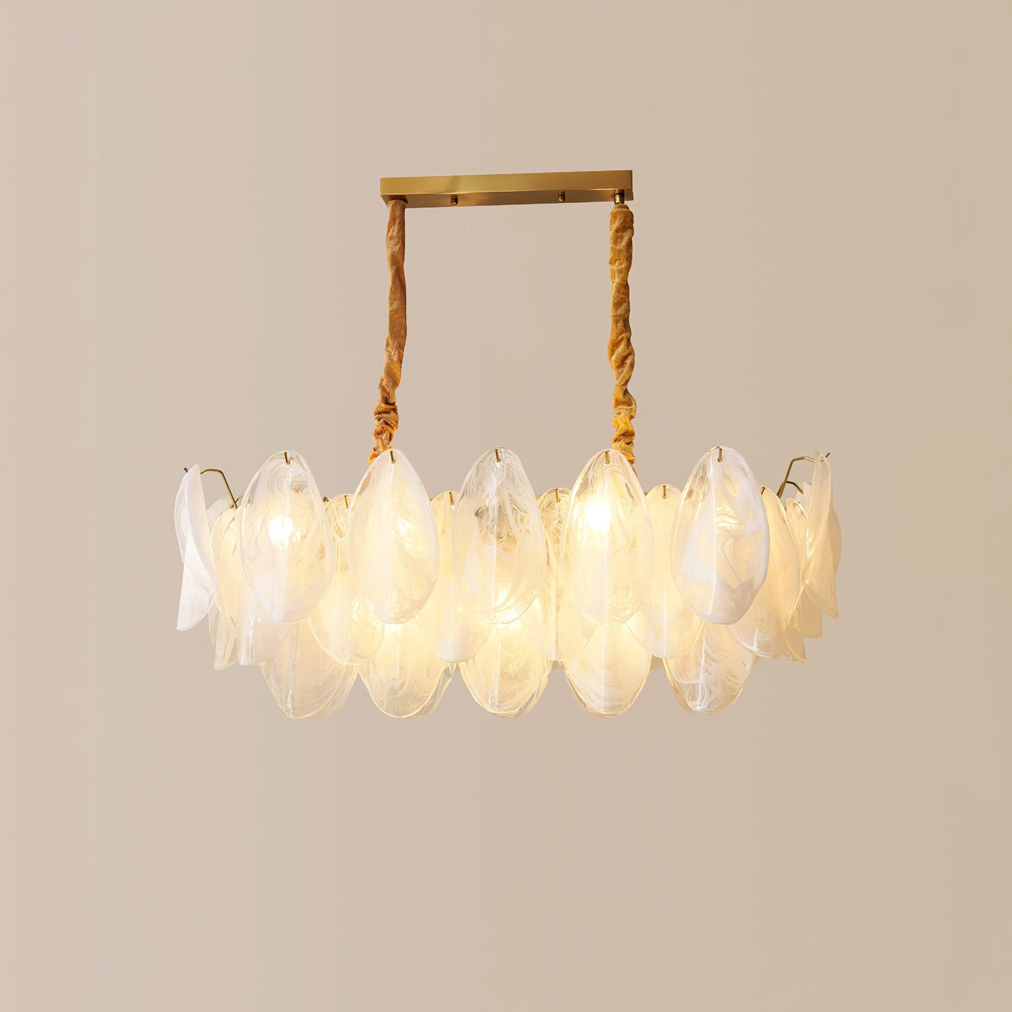 Multi Tier Cloud Glass Pendant Light - Cueteks