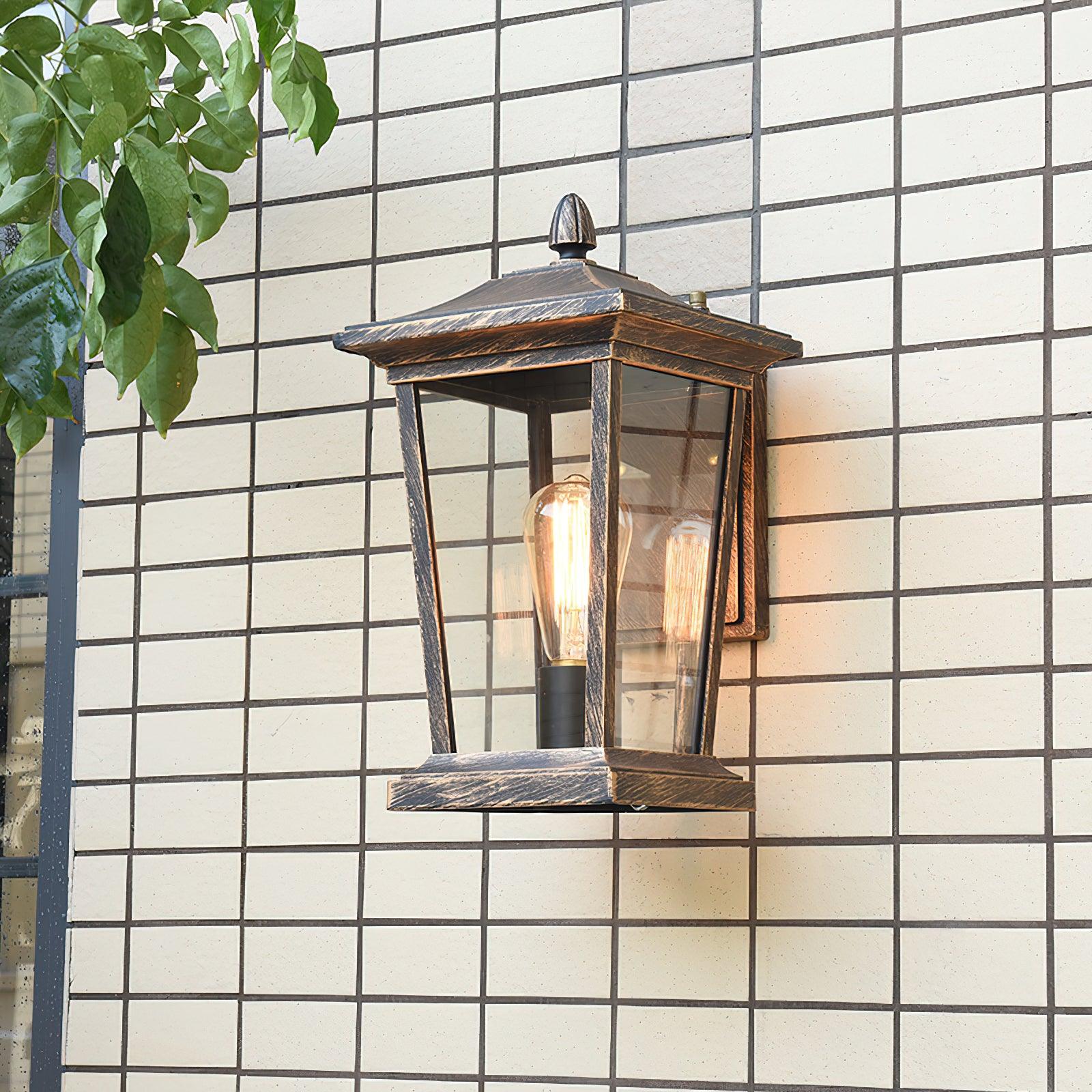 Lodge Birdcage Outdoor Wall Lamp - Cueteks
