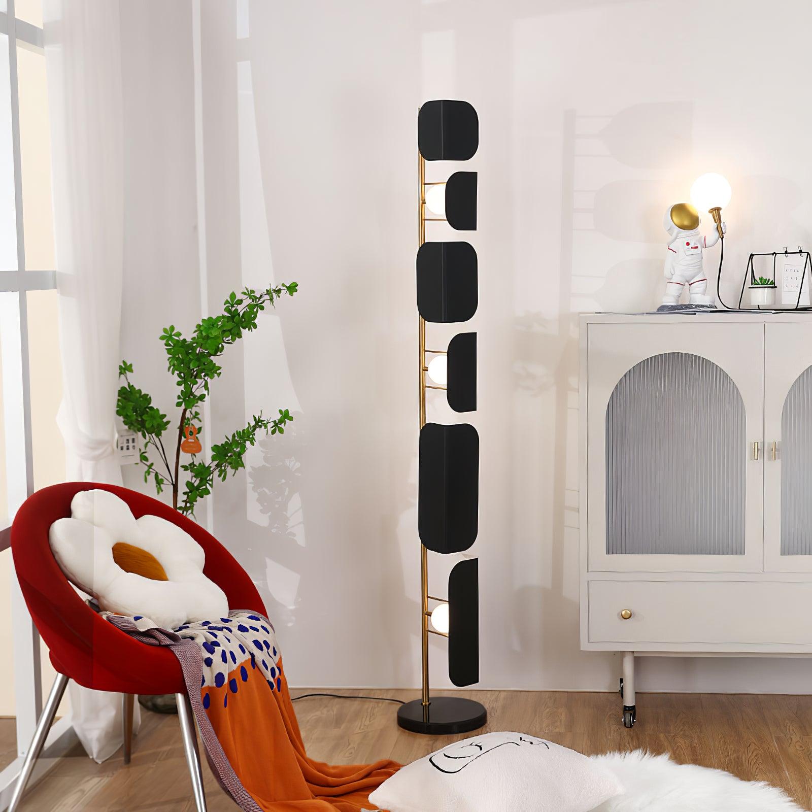 Leagan Floor Lamp - Cueteks