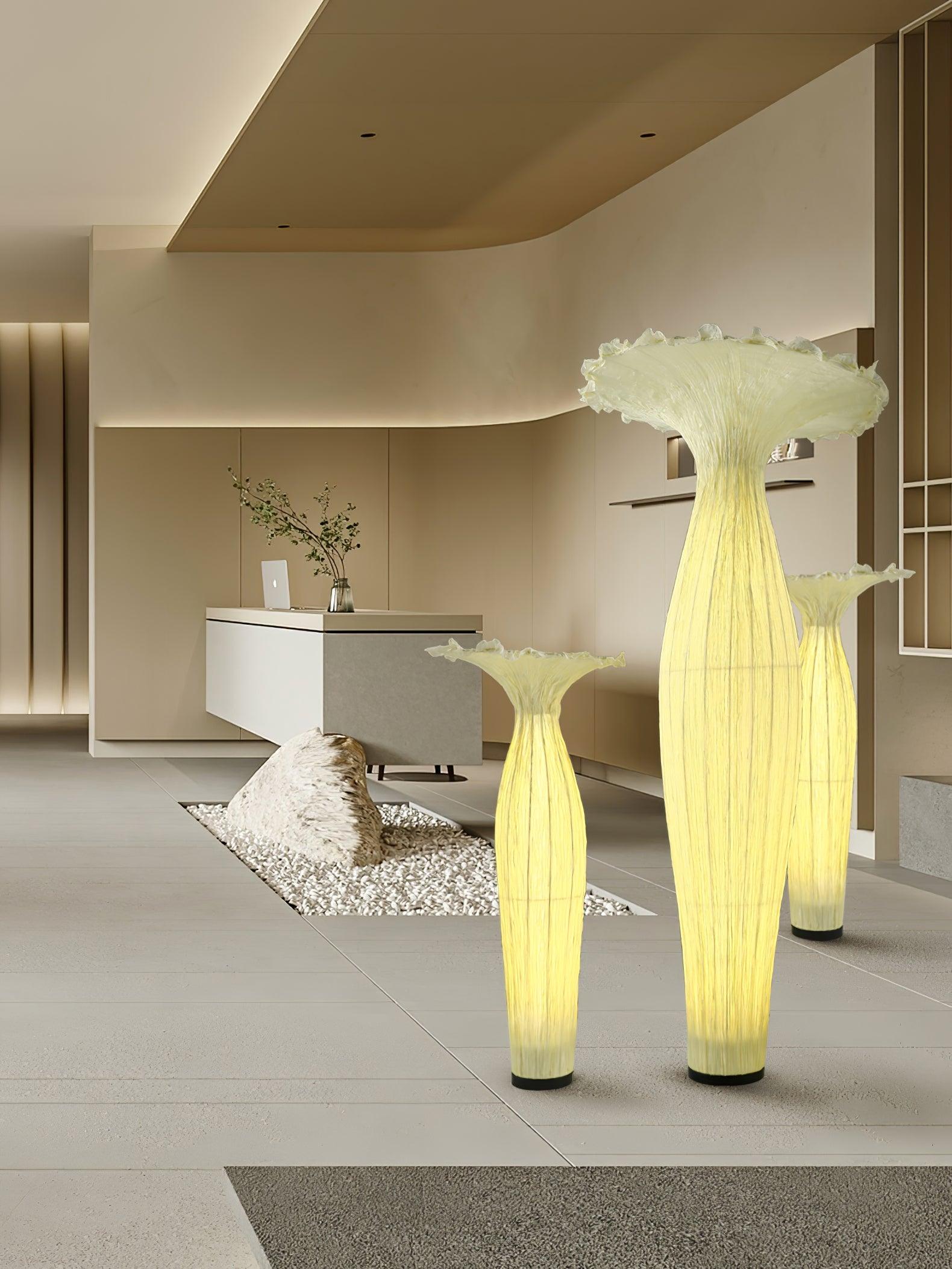 Vase Fabric Floor Lamp - Cueteks