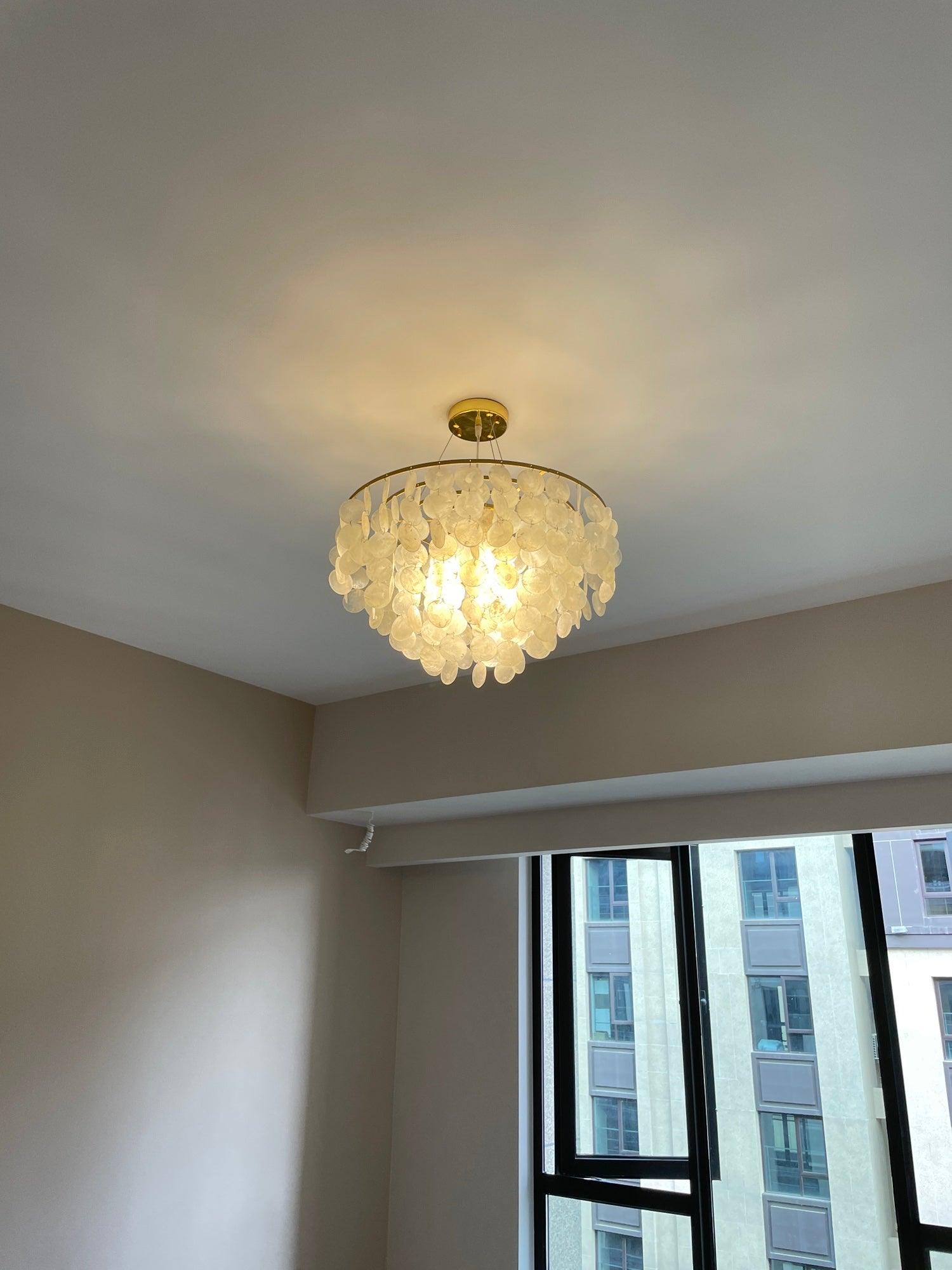 Shell Wind Chime Chandelier - Cueteks