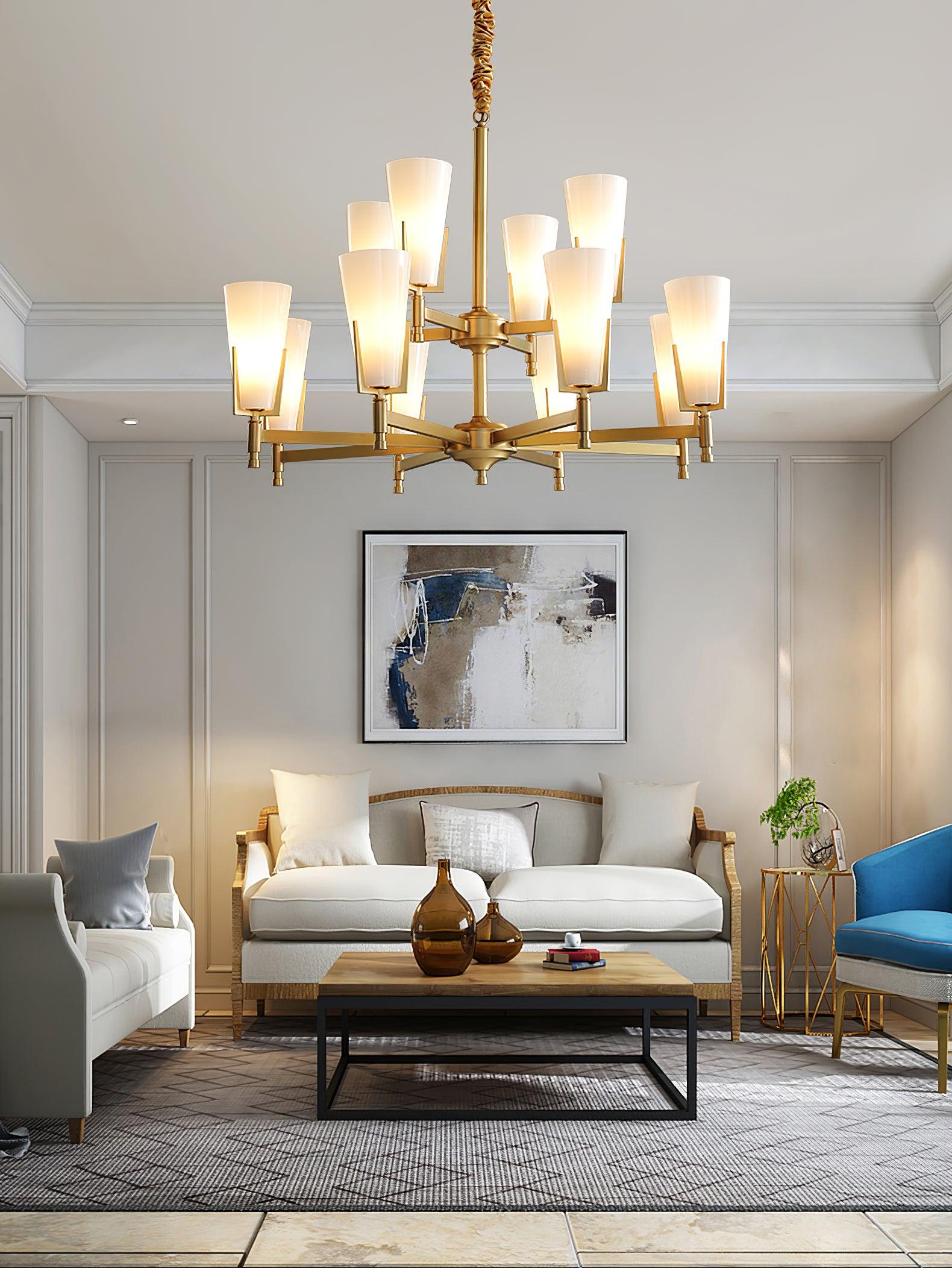 Upton Chandelier - Cueteks