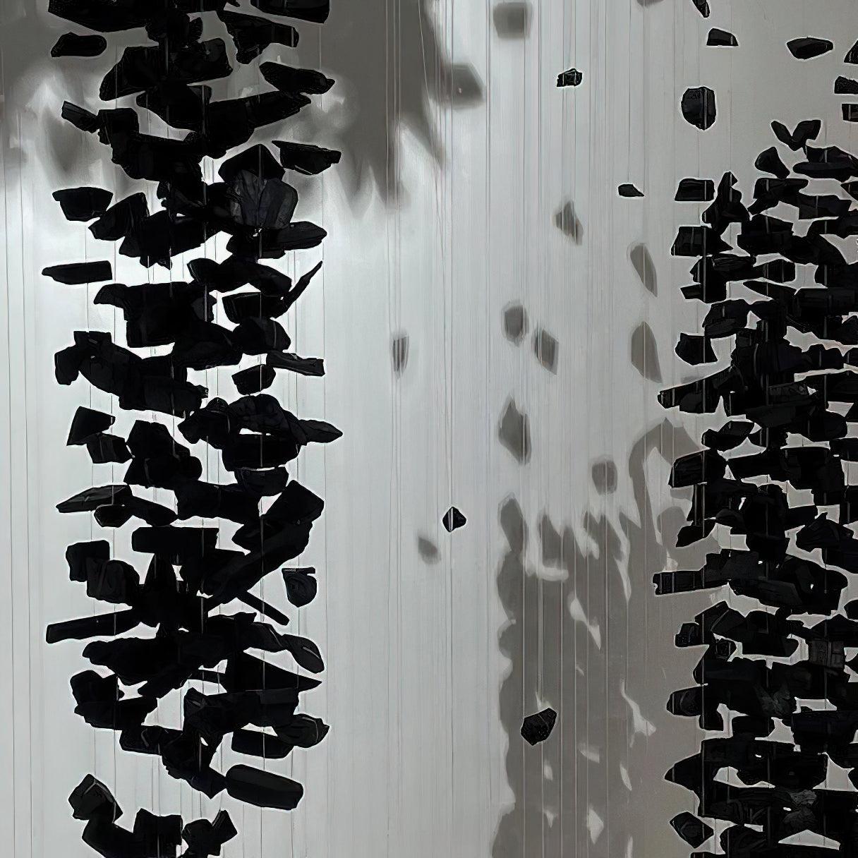 Charcoal Chandeliers J - Cueteks