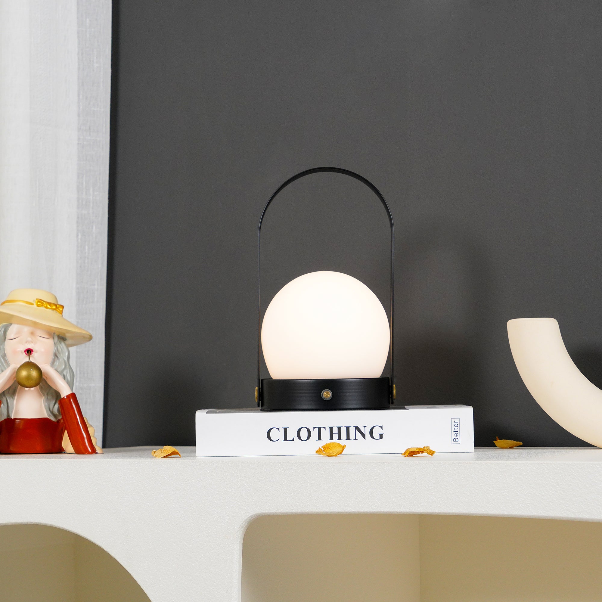 Carrie Built-in Battery Table Lamp - Cueteks