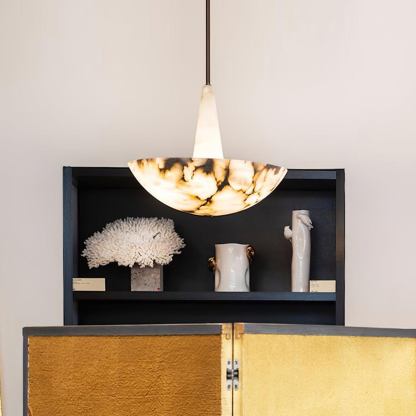 Domus Alabaster Chandelier - Cueteks