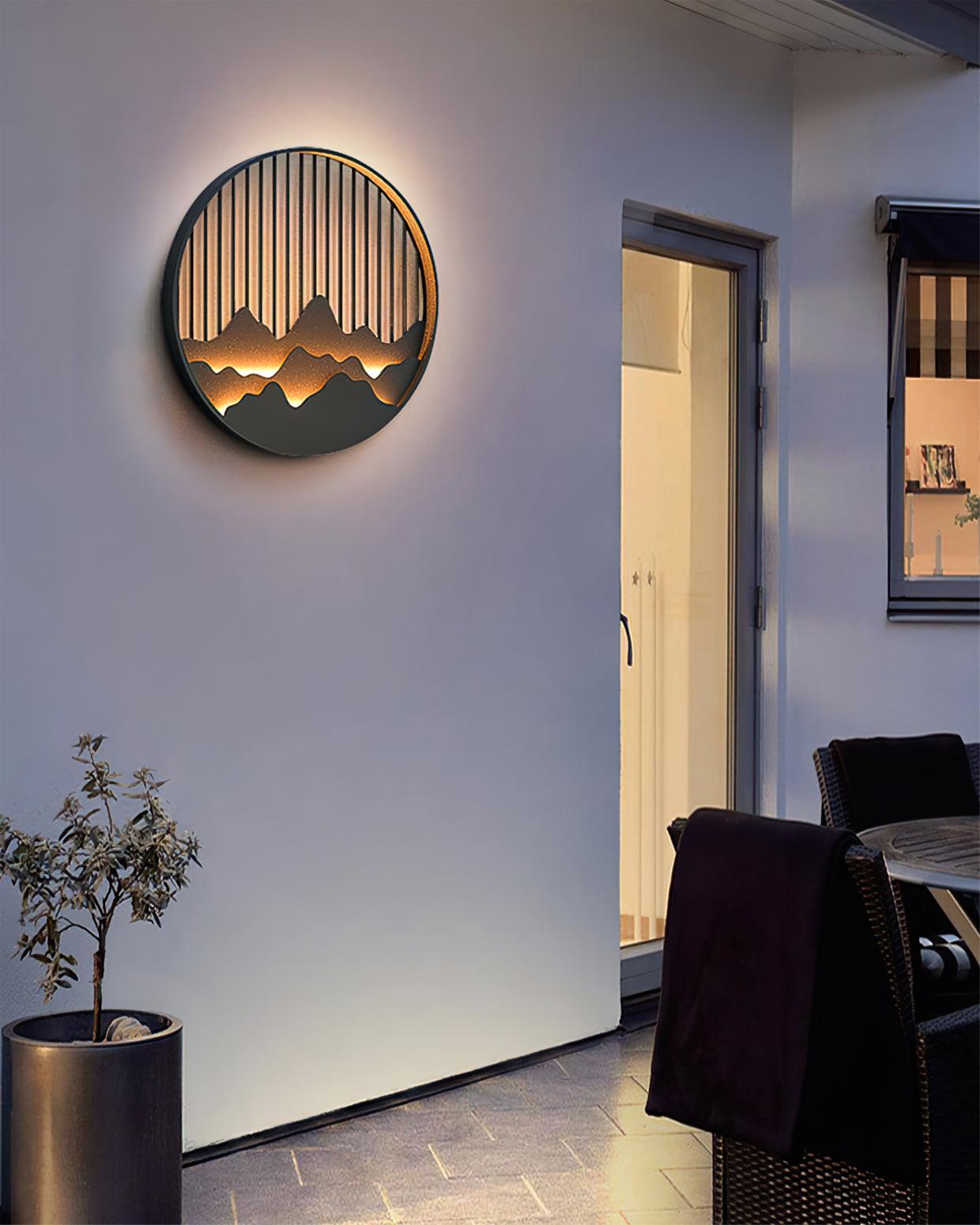 Mountain Outdoor Wall Lamp - Cueteks