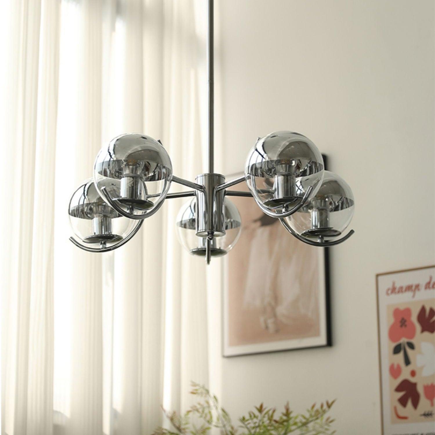 Space Ball Chandelier - Cueteks